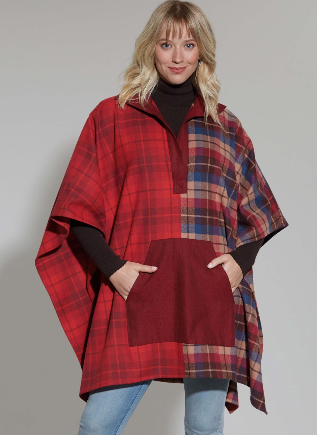 McCall's Sewing Pattern M8347 Misses' Poncho