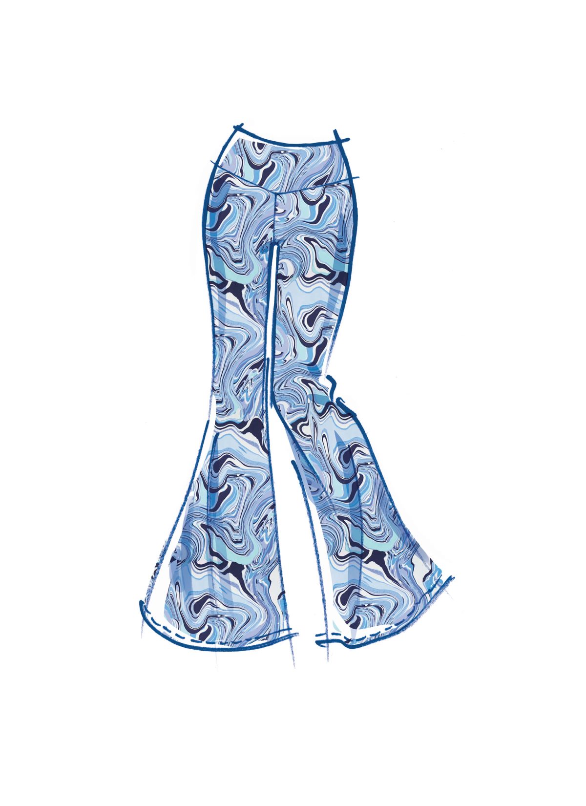 McCall's Sewing Pattern M8368 Misses' Knit Tops and Trousers