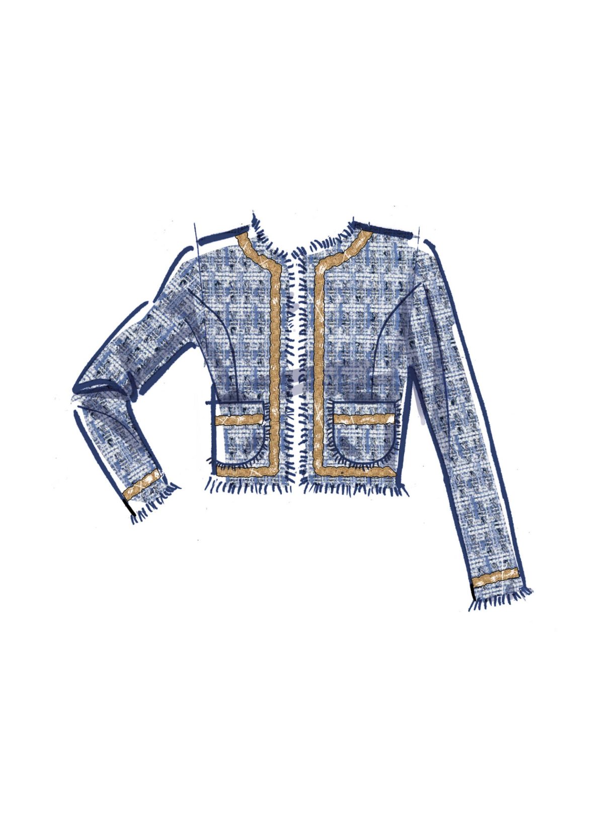 Chanel Jacket Pattern Vogue New Vogue 9250 Sewing Pattern Claire