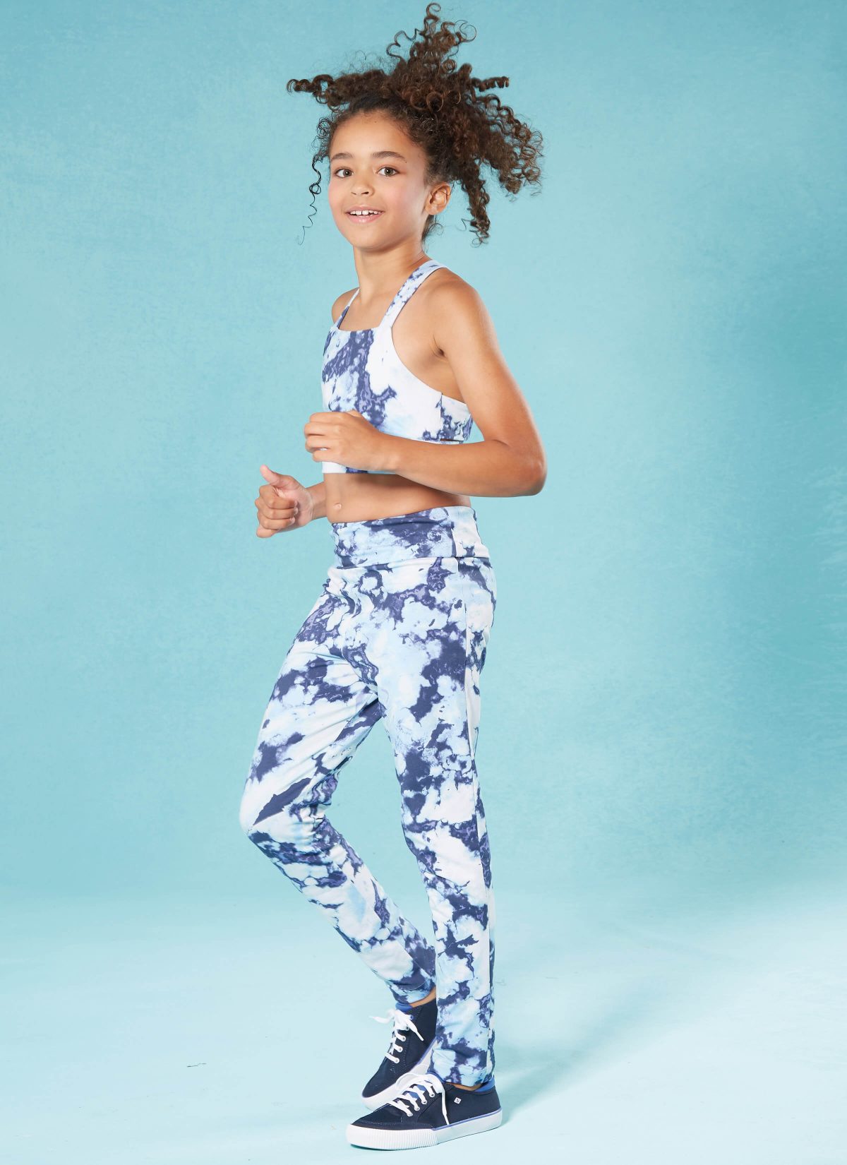 McCall's Sewing Pattern M8374 Girls' Knit Jacket, Cropped Top and Leggings in Two Lengths