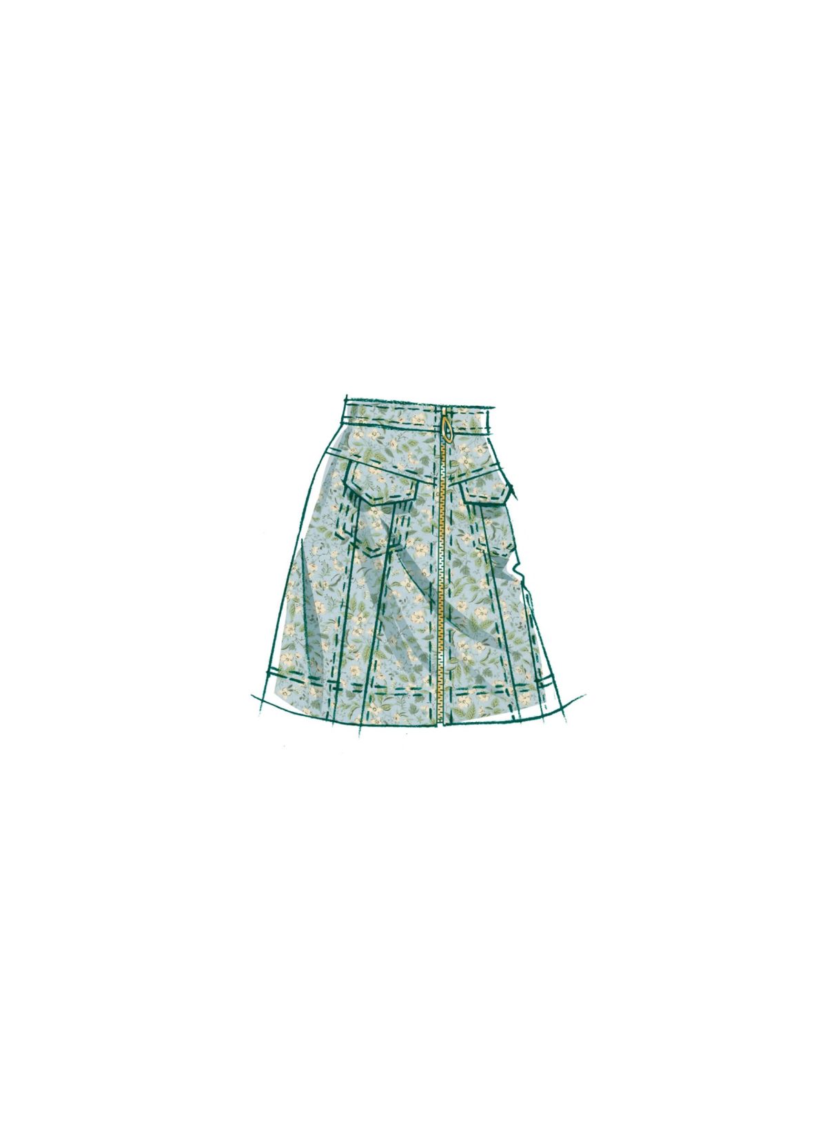 McCall's Sewing Pattern M8389 Misses' Skirts