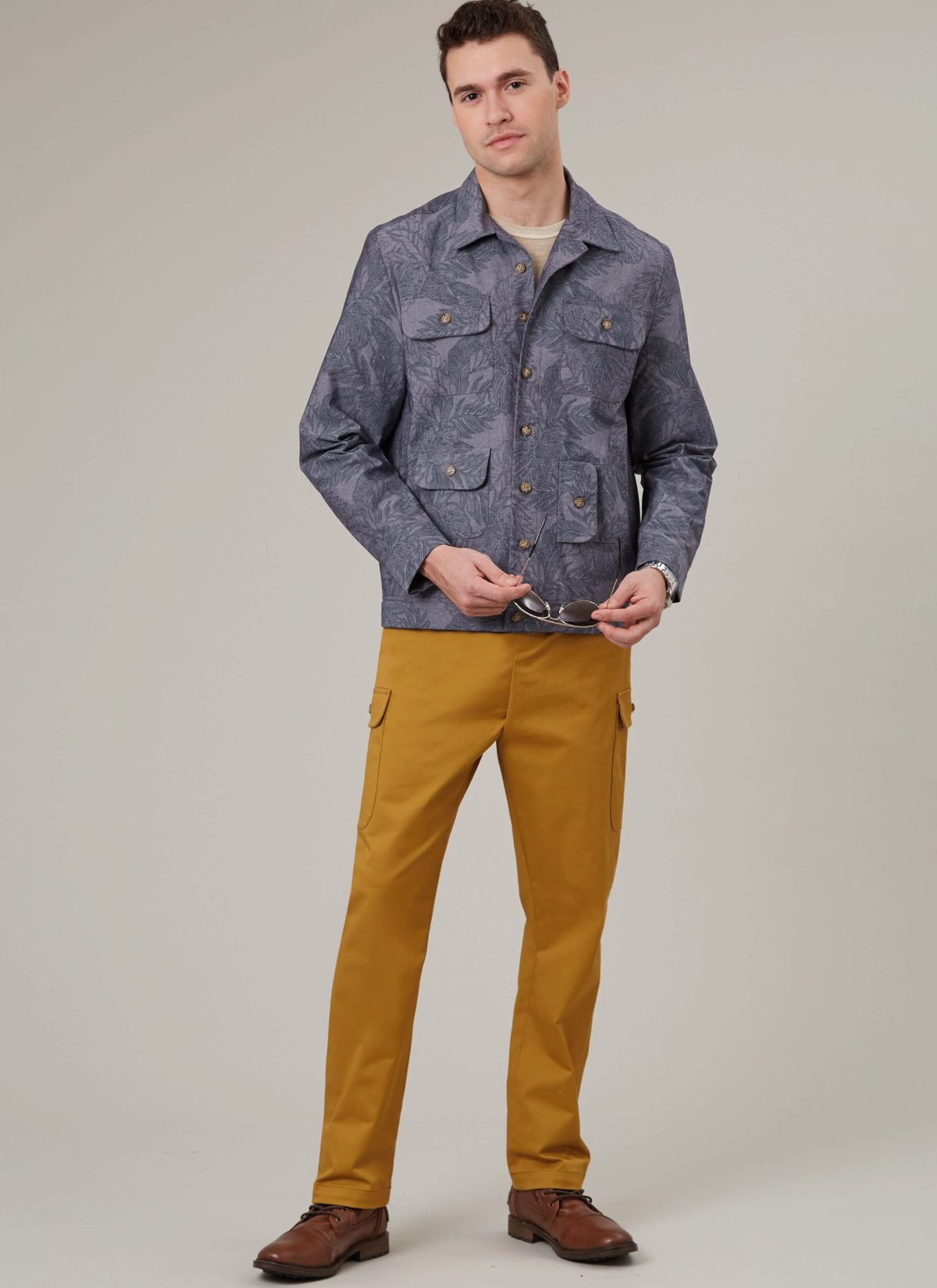 McCall's Sewing Pattern M8393 Men's Jacket, Shorts and Trousers