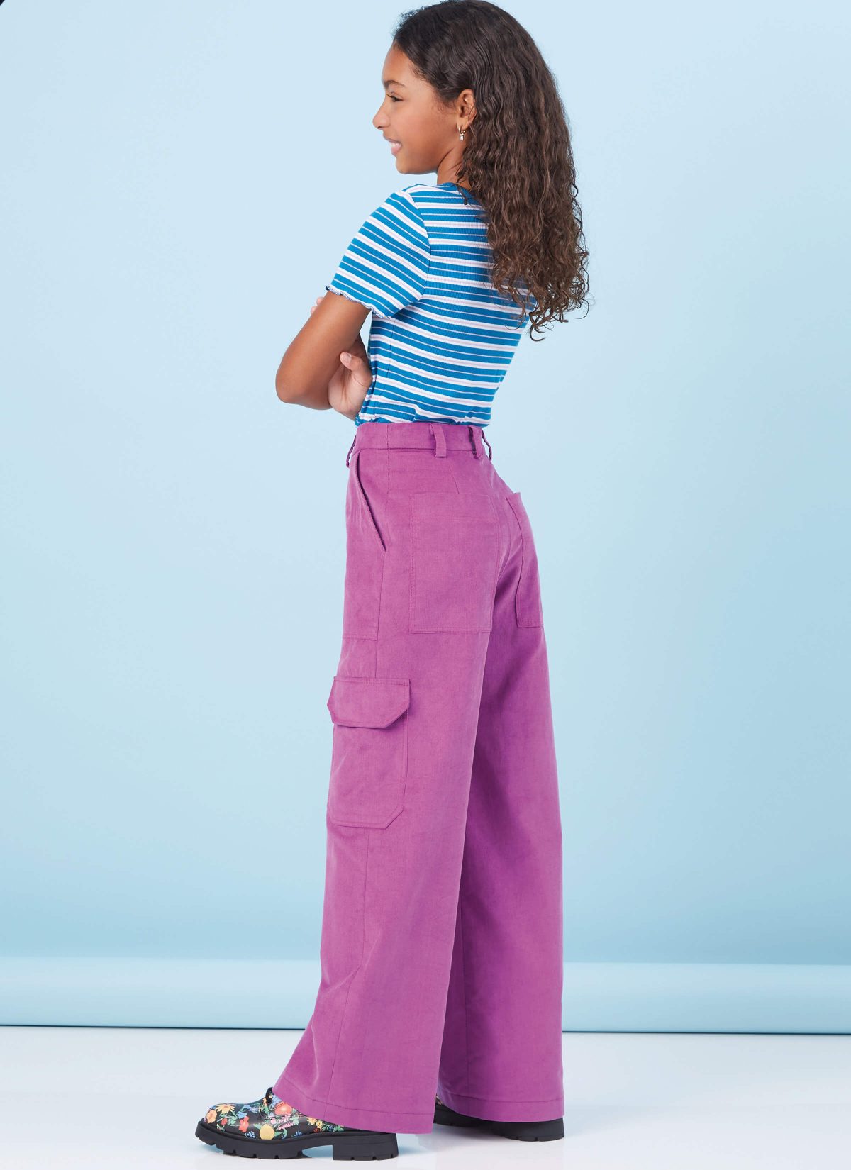 McCall's Sewing Pattern M8396 Girls' Shorts and Cargo Trousers