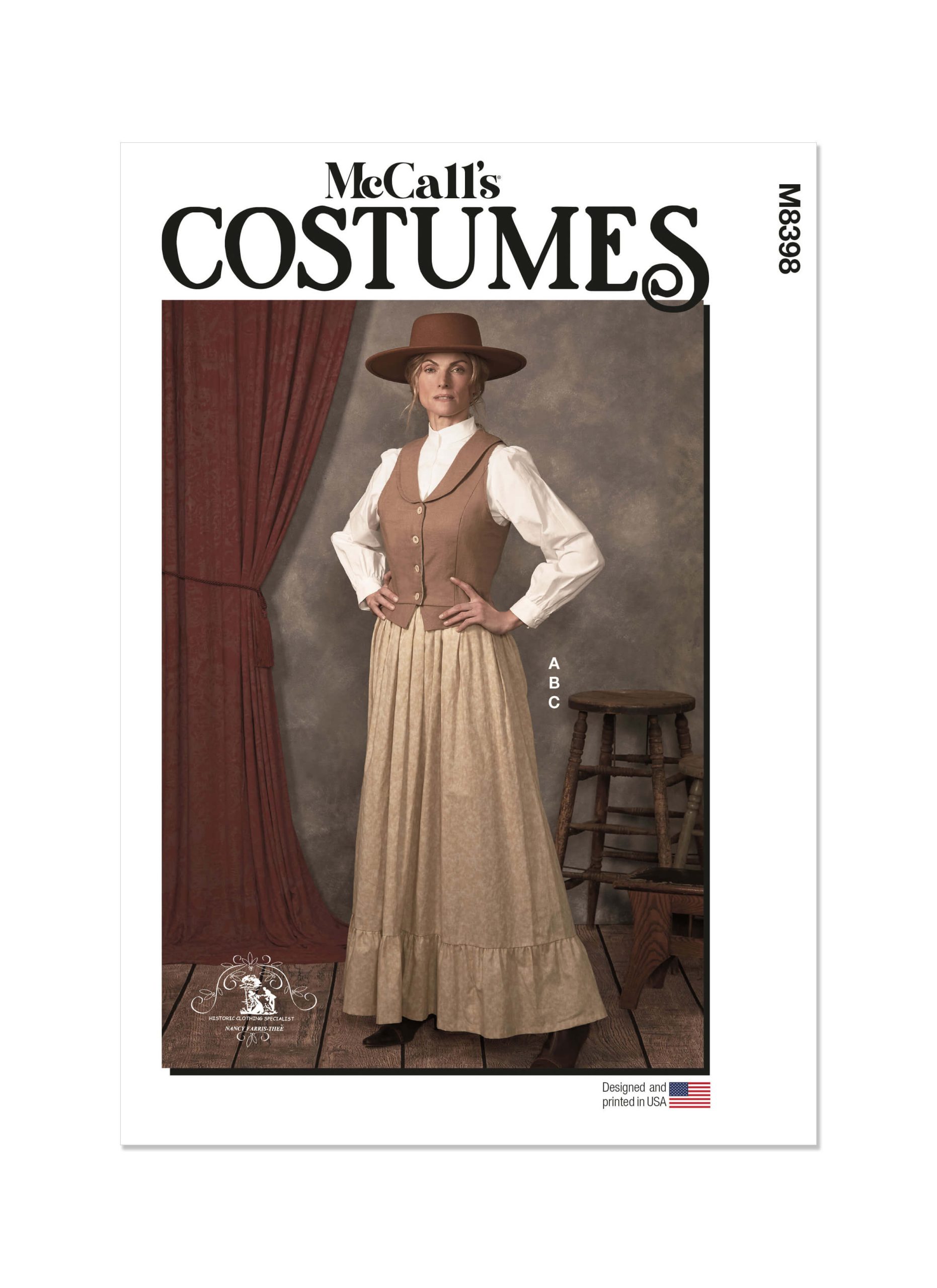 McCall’s Sewing Pattern M8398 Misses’ Costumes