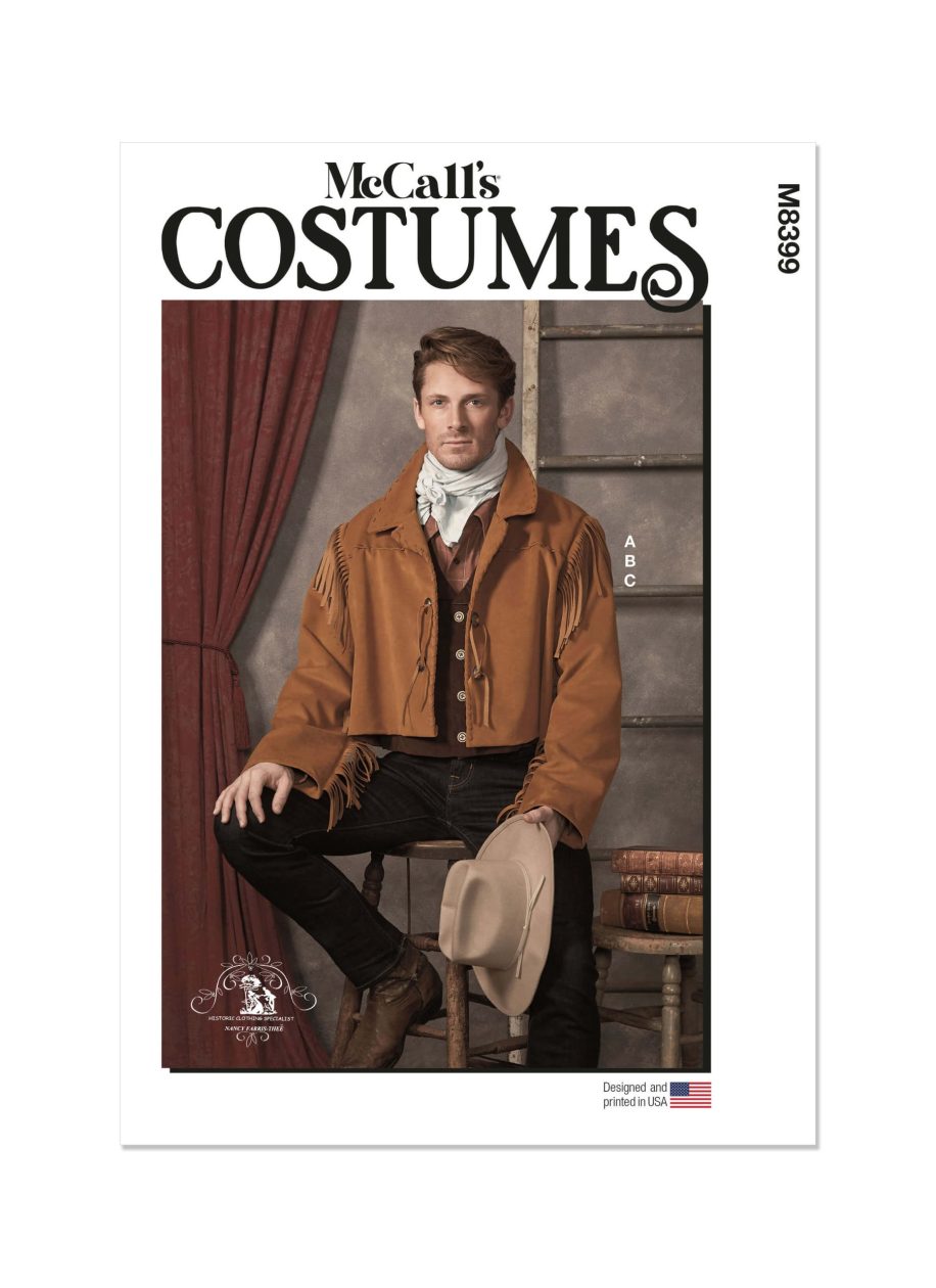 McCall's Sewing Pattern M8399 Men's Costumes