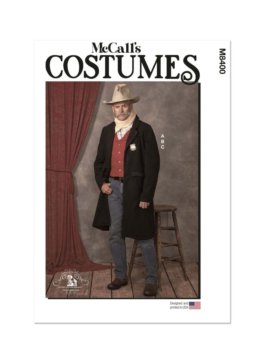 McCall's Sewing Pattern M8400 Men's Costumes