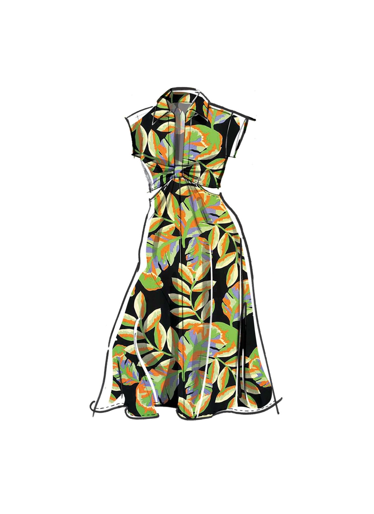 McCall's Sewing Pattern M8404 Women's Dress