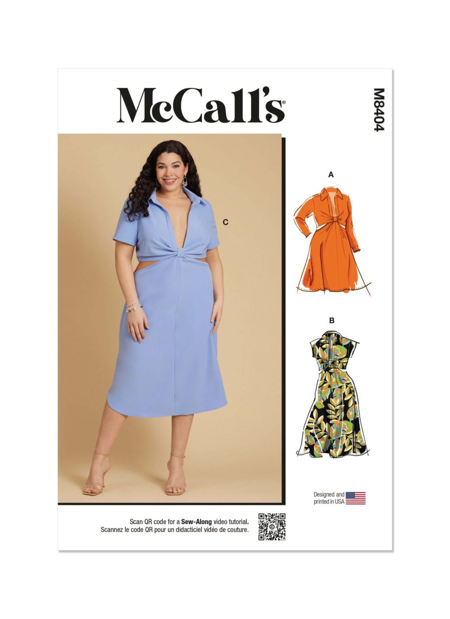 McCall's Sewing Pattern M8404 Women's Dress