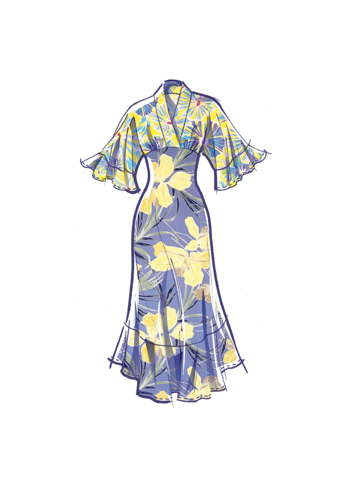 McCall's Sewing Pattern M8406 Misses' Dress