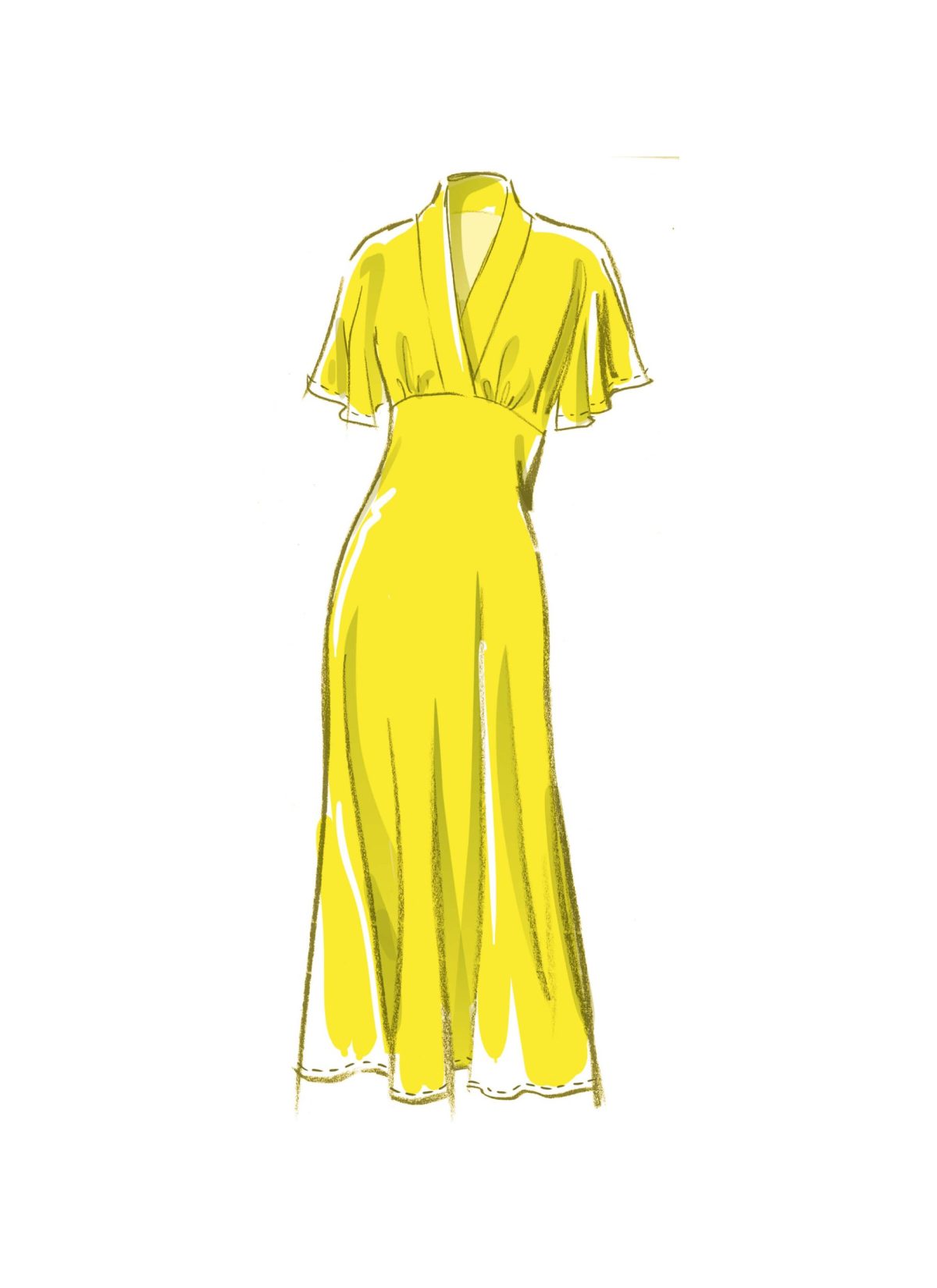 McCall's Sewing Pattern M8406 Misses' Dress