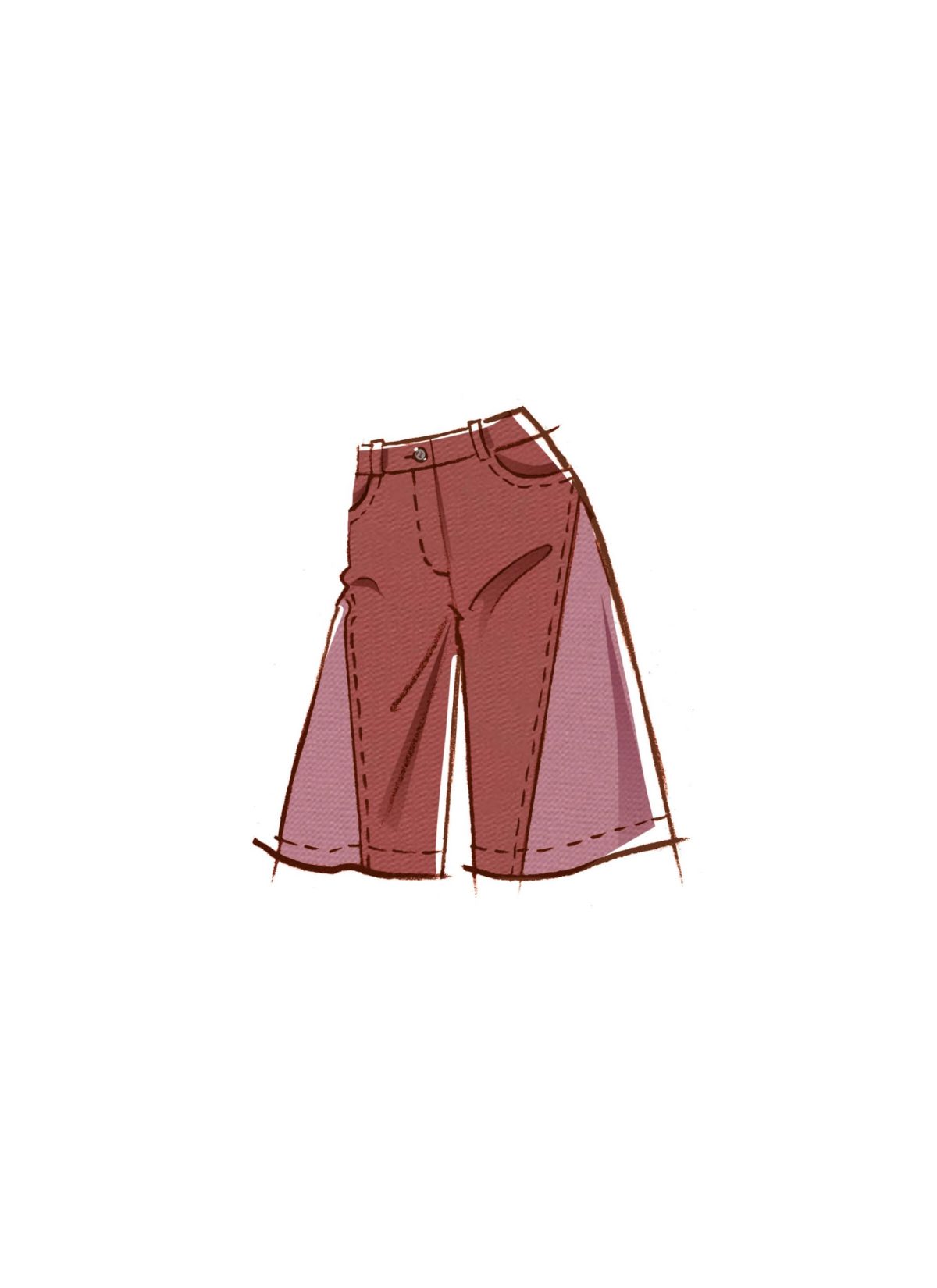 McCall's Sewing Pattern M8408 Misses' Shorts and Trousers