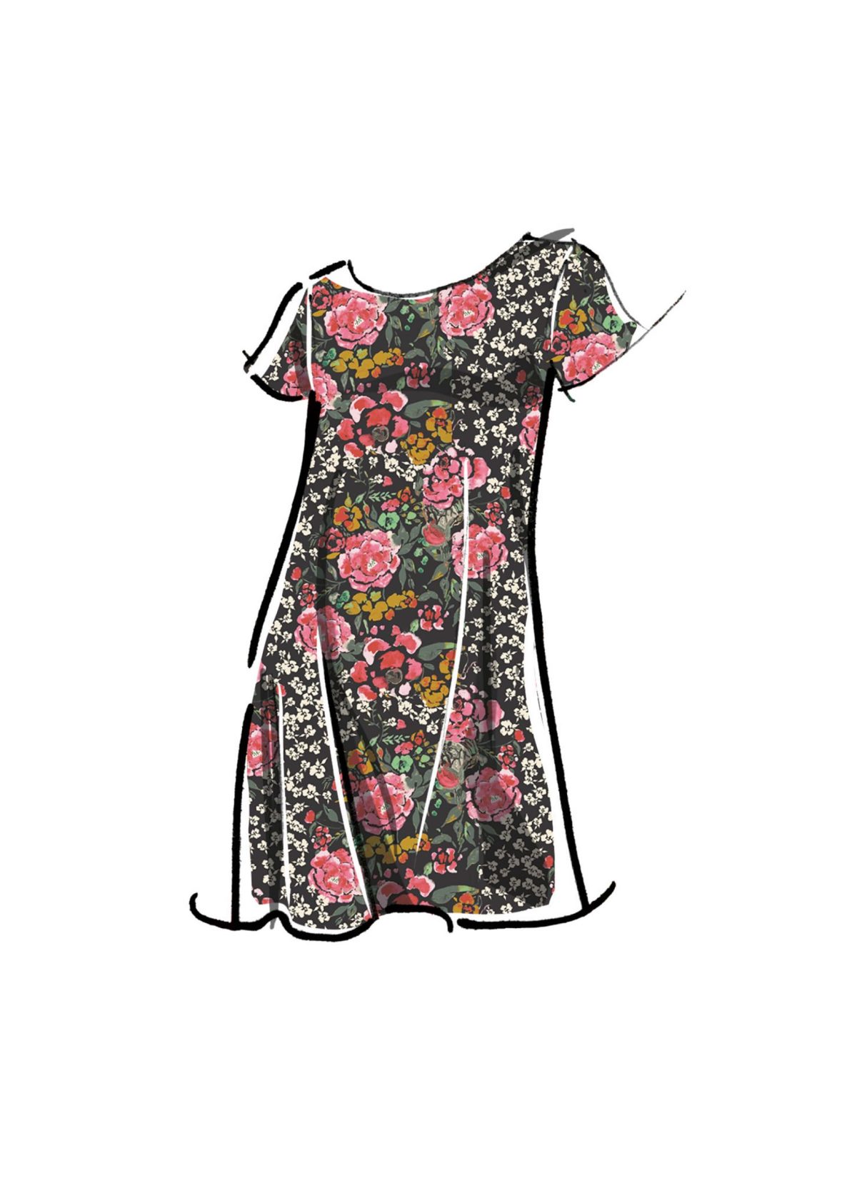 McCall's Sewing Pattern M8418 Girls' Dress in Two Lengths