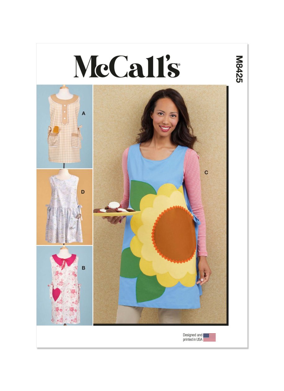 McCall's Sewing Pattern M8425 Misses' Aprons