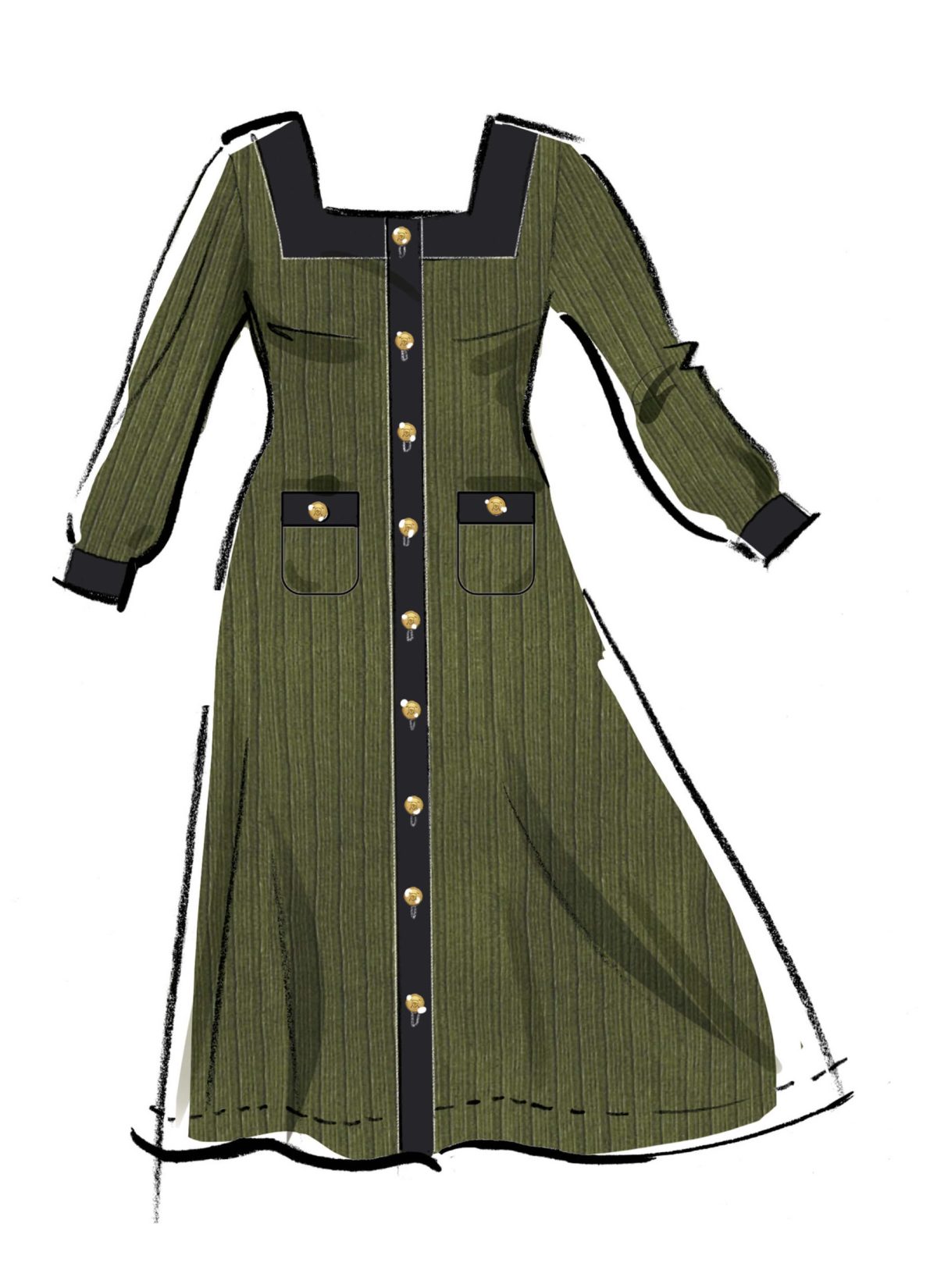 McCall's Sewing Pattern M8435 Women's Knit Dresses