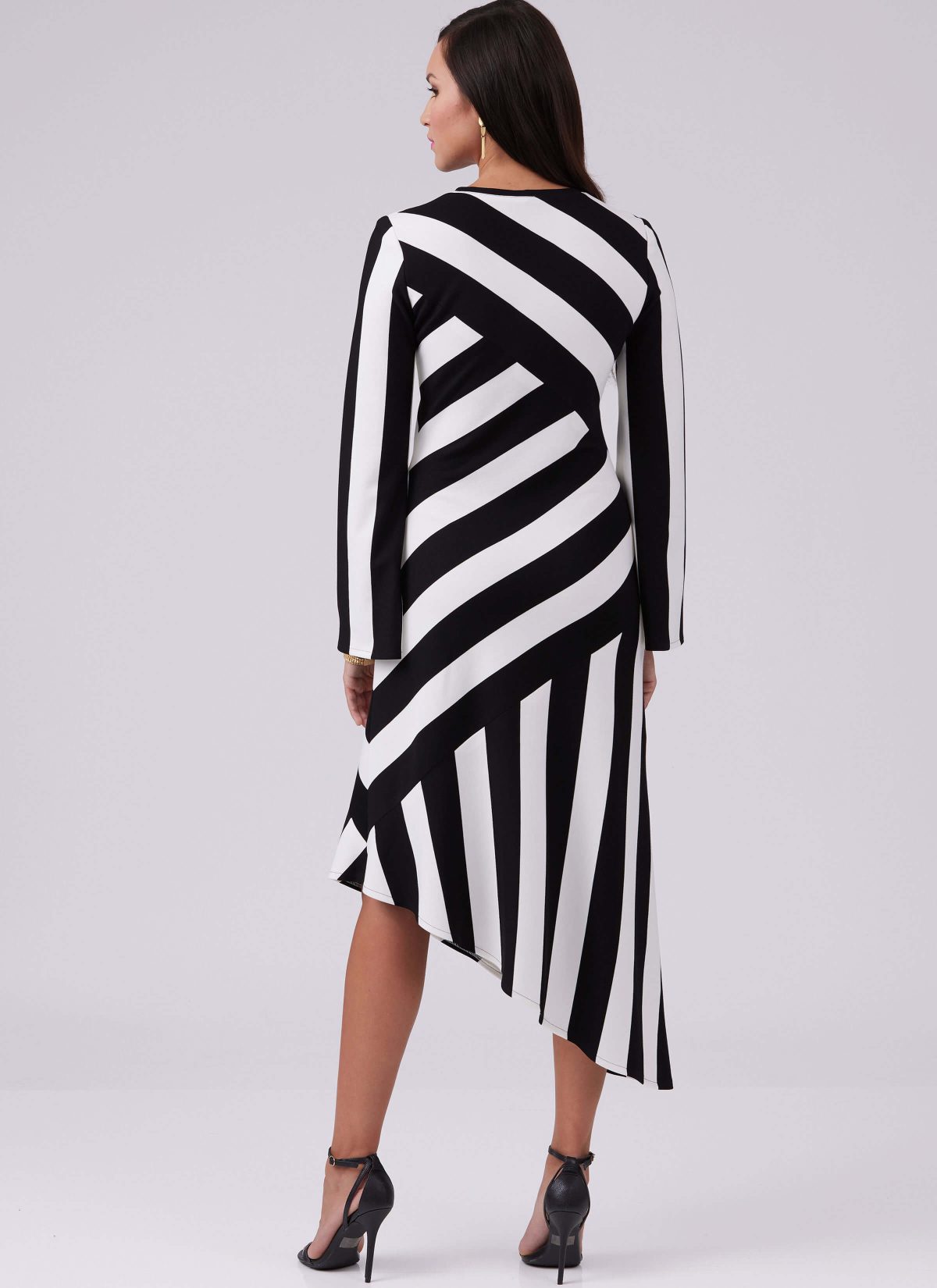 McCall's Sewing Pattern M8448 Misses' Knit Dress With Sleeve Variations