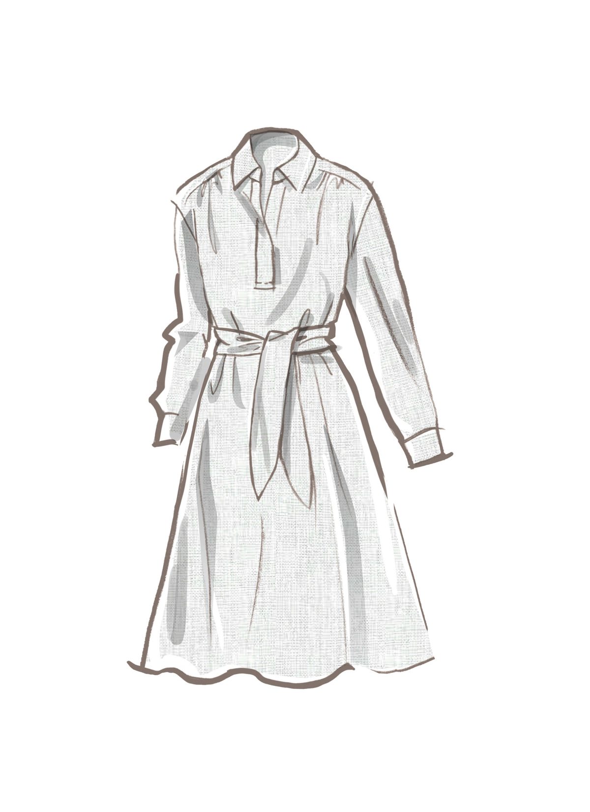 McCall's Sewing Pattern M8449 Misses' Dresses and Sash