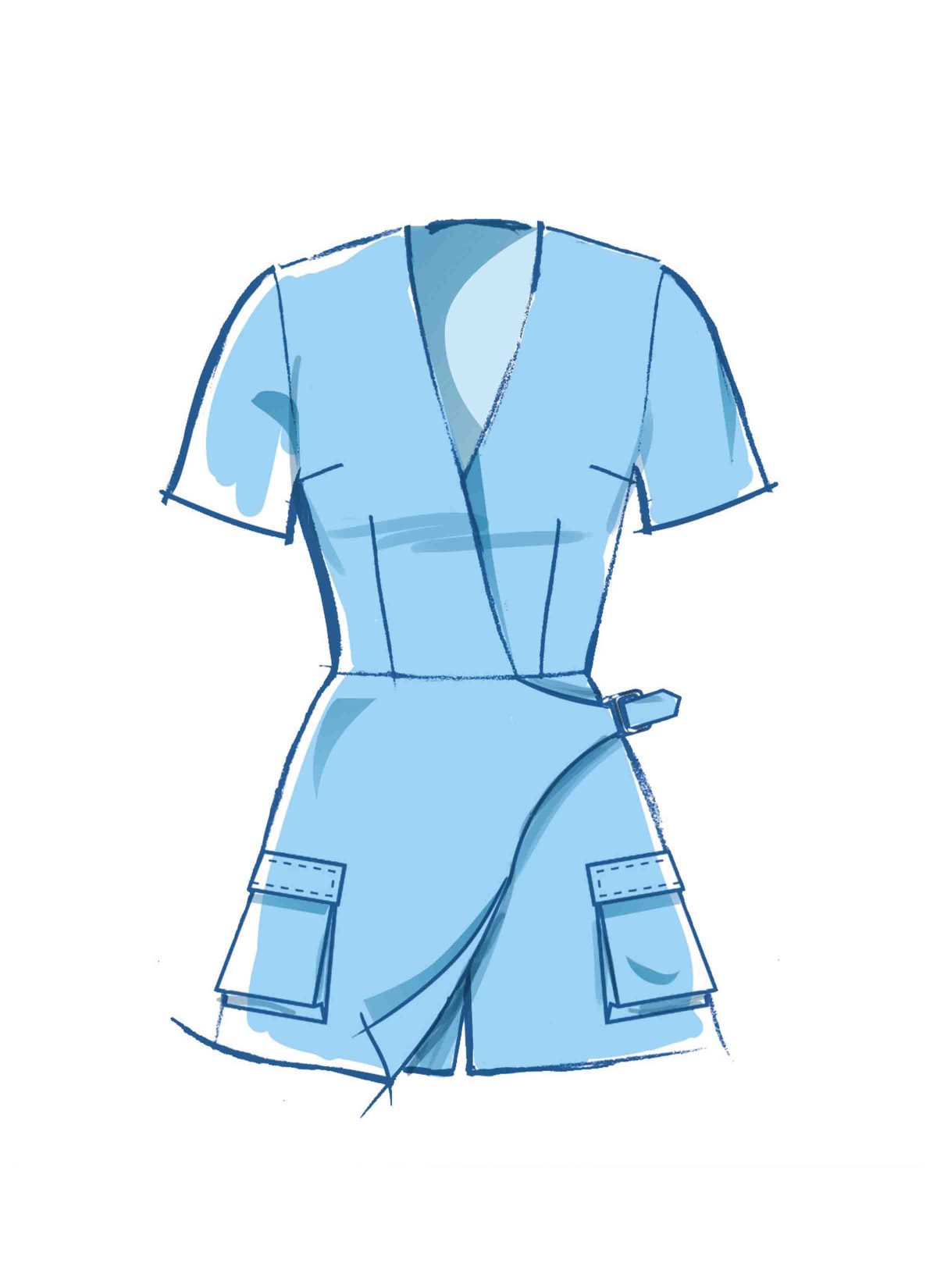 McCall's Sewing Pattern M8454 Misses' Romper
