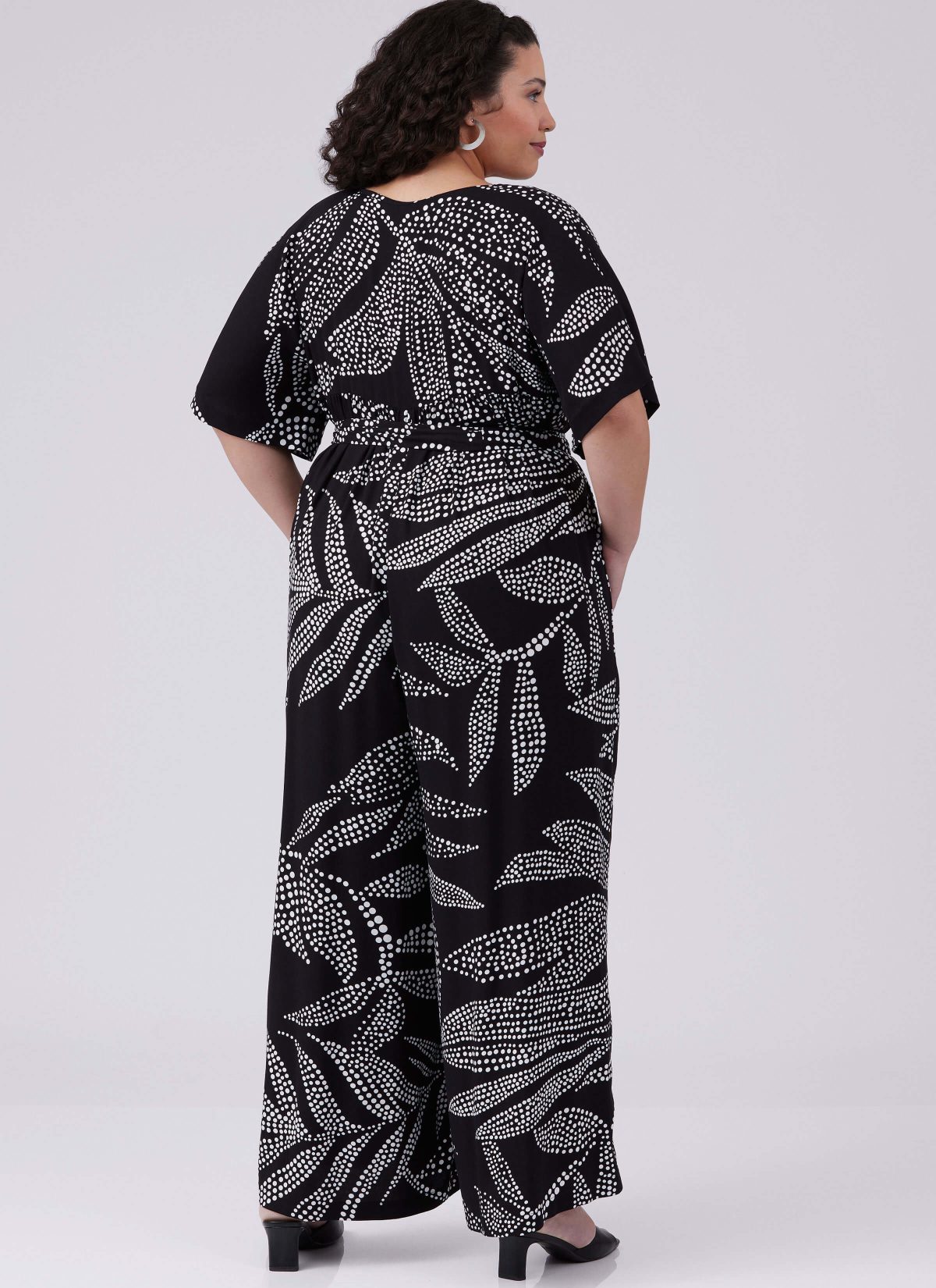 McCall's Sewing Pattern M8457 Misses' Loose Fit Jumpsuit and Sash