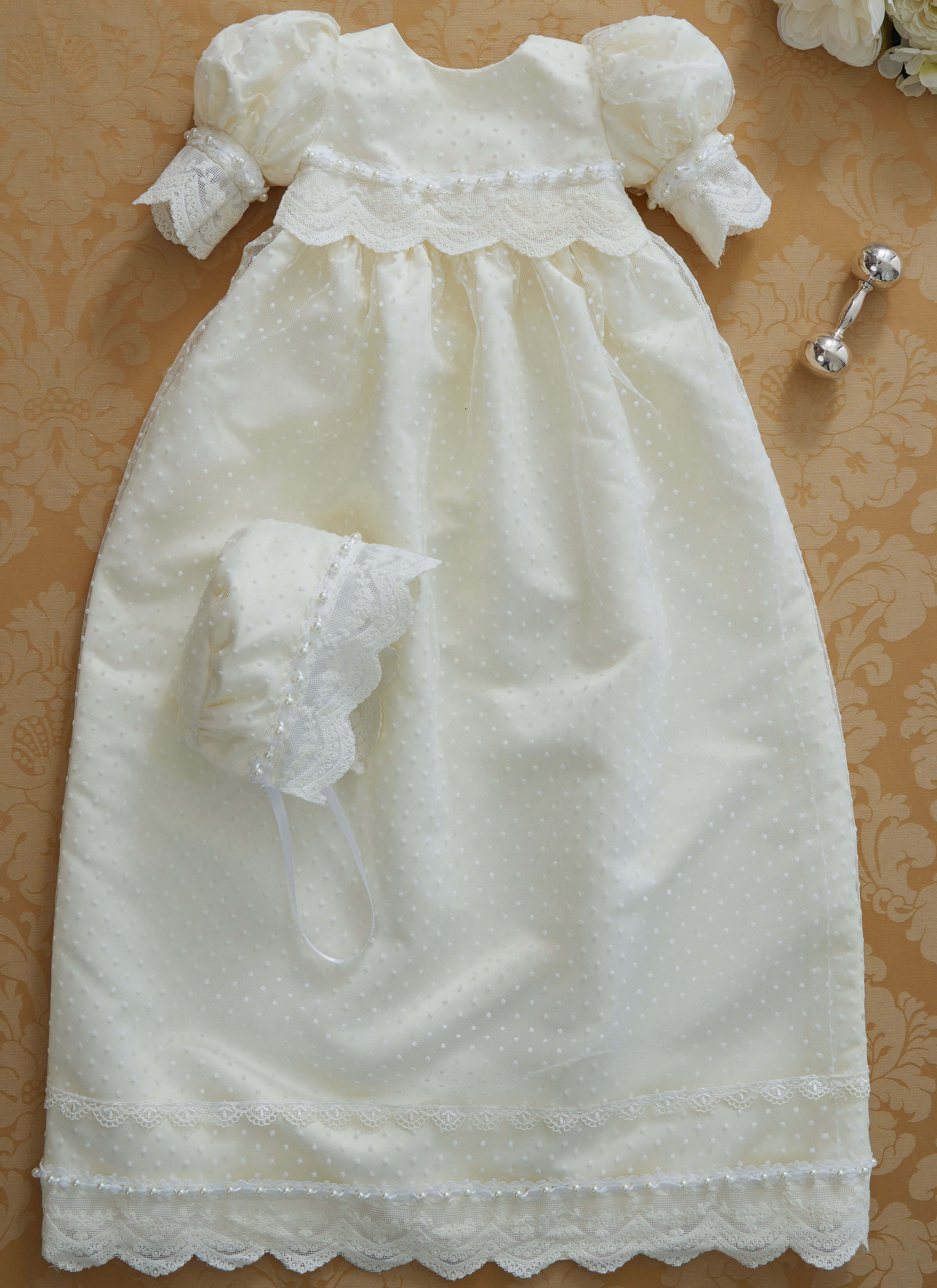 McCall's Sewing Pattern M8460 McCall's Sewing Pattern M8460 Infant's Christening Gown, Romper and Bonnet