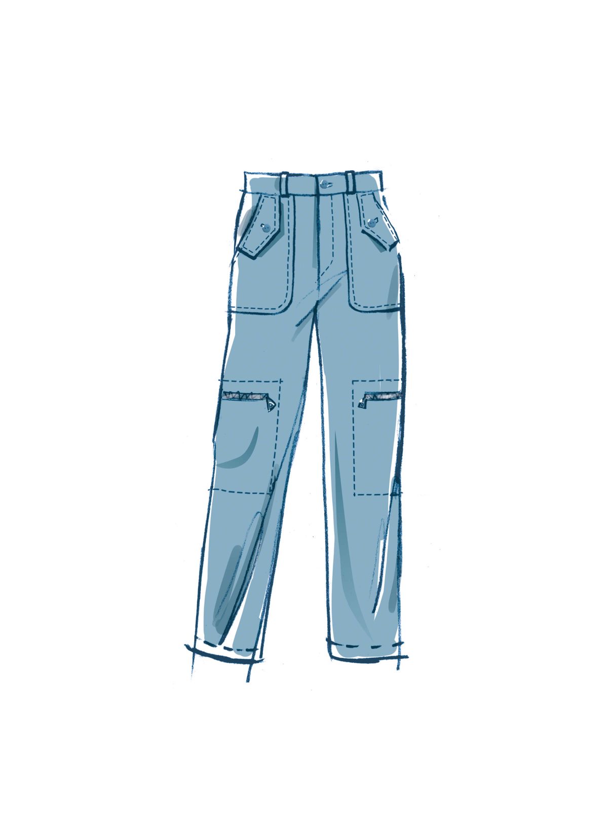 McCall's Sewing Pattern M8462 Girls' and Boys' Shirt, Trousers, Shorts and Girls' Dress