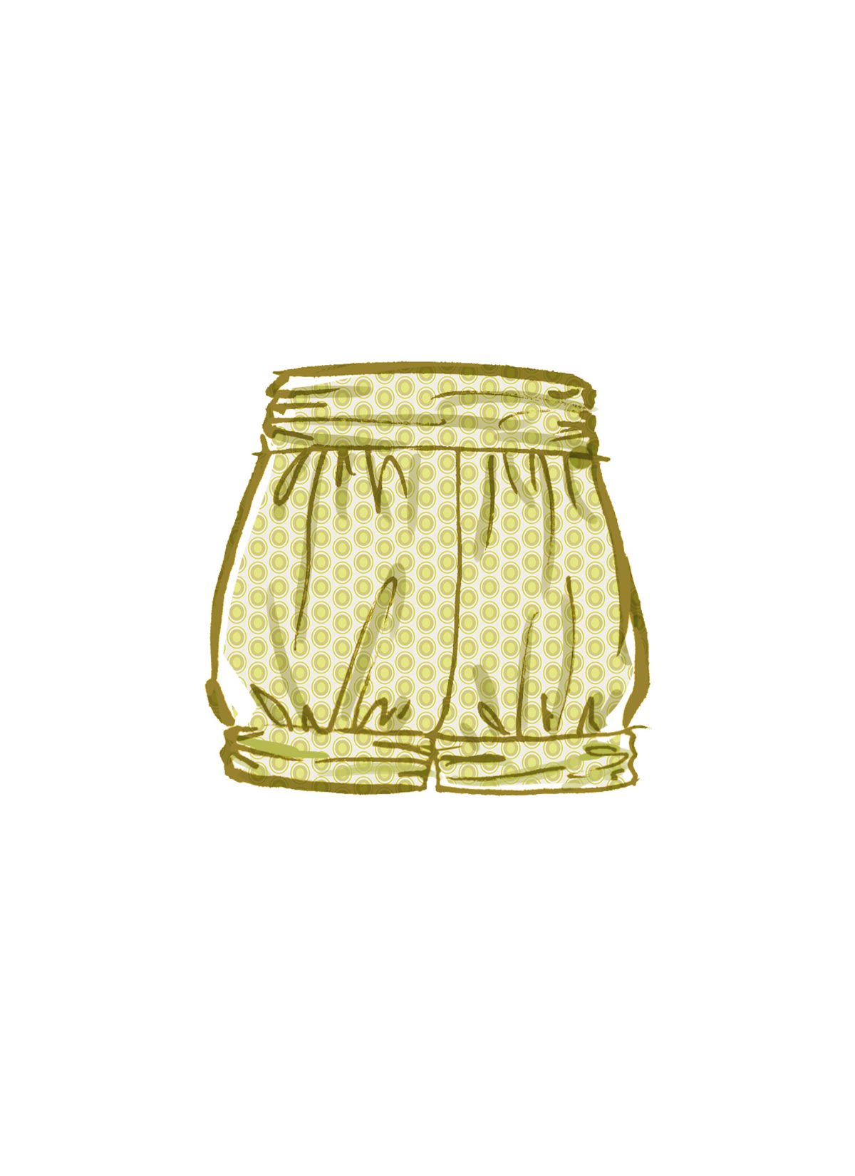 McCall's Sewing Pattern M8488 Toddlers' Knit Tops, Shorts and Trousers