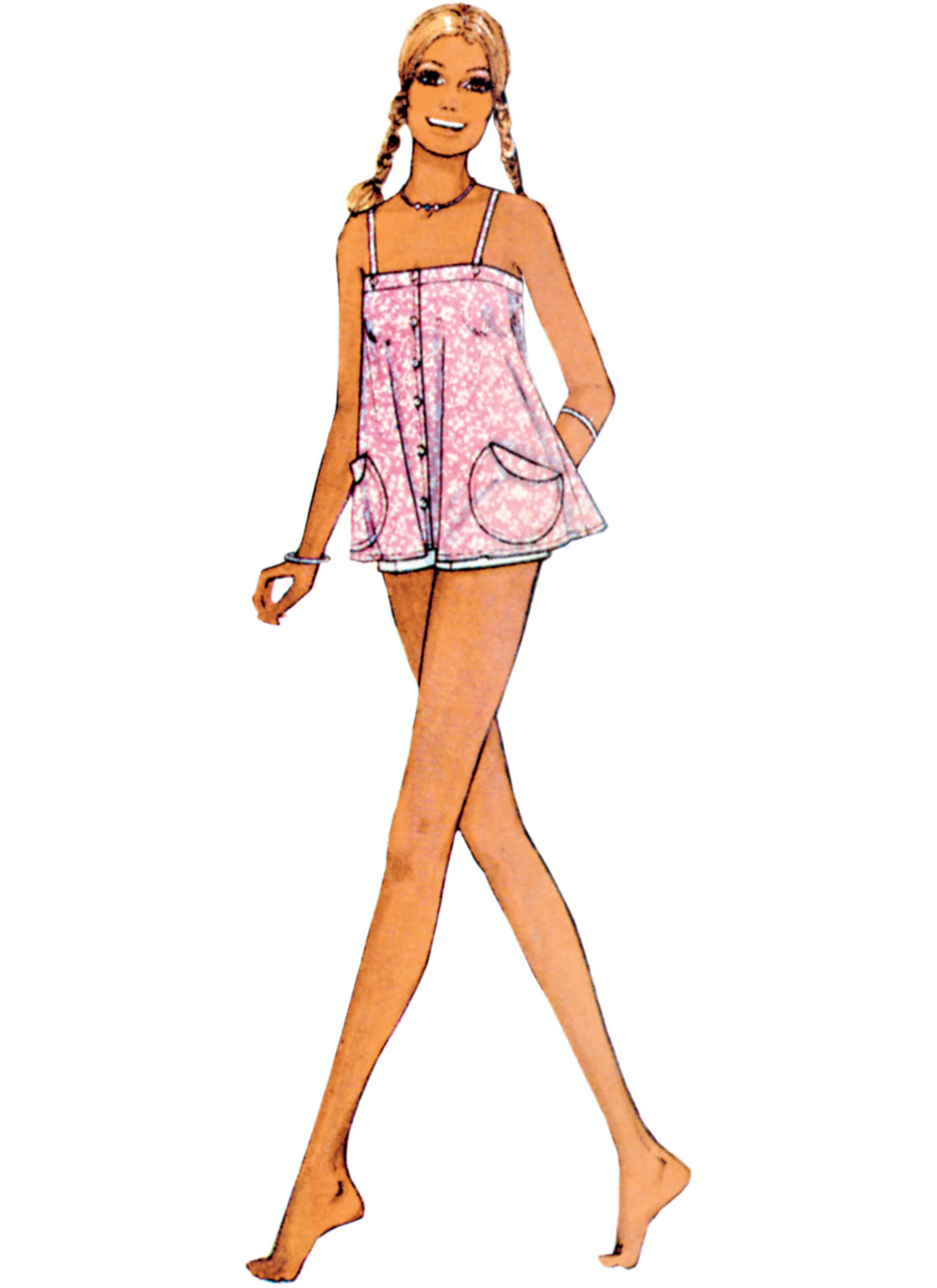 McCall's Sewing Pattern M8499 Misses' Dress and Top by Laura Ashley