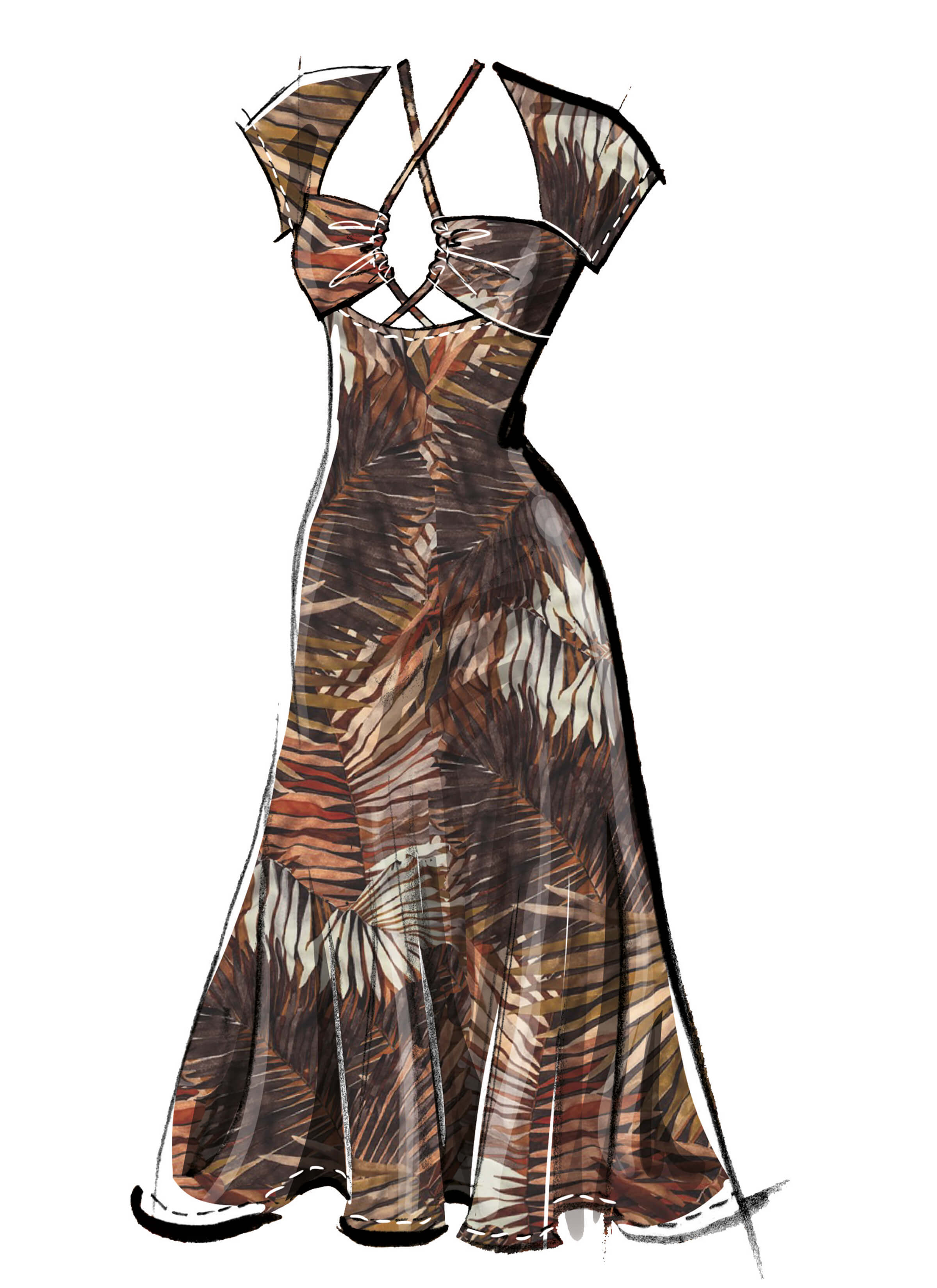 McCall's Sewing Pattern M8505 Misses' Knit Dresses