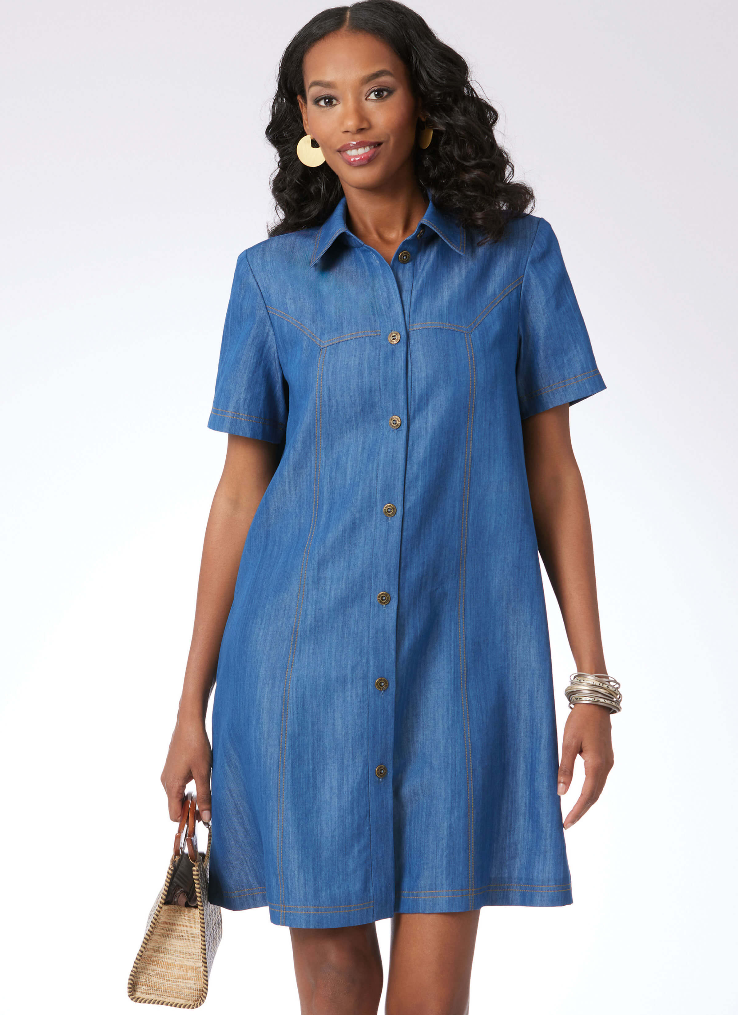 McCall's Sewing Pattern M8508 Misses' Dress with Sleeve Variations