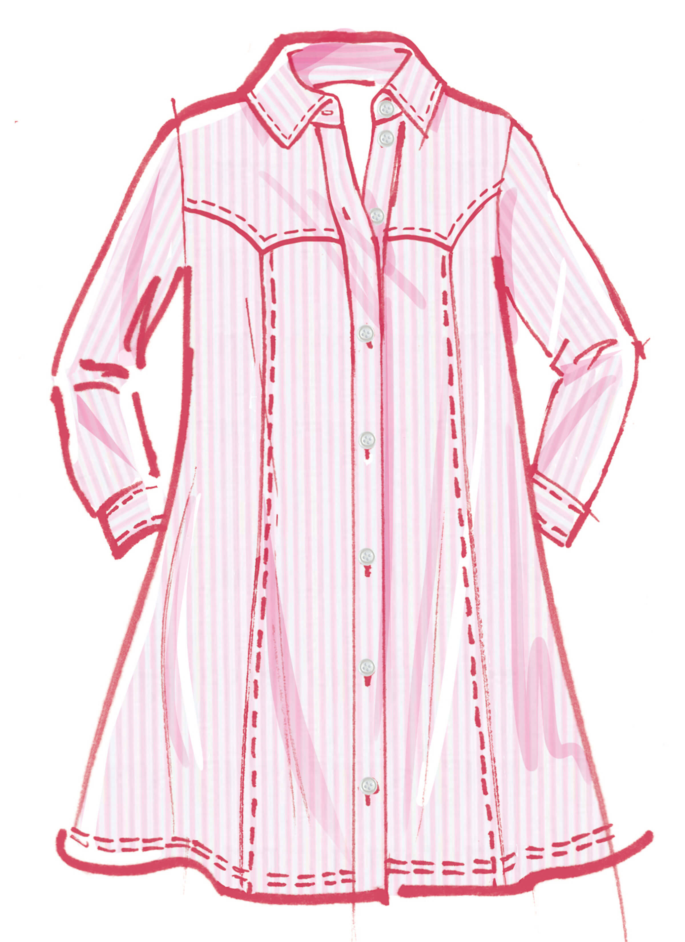 McCall's Sewing Pattern M8508 Misses' Dress with Sleeve Variations