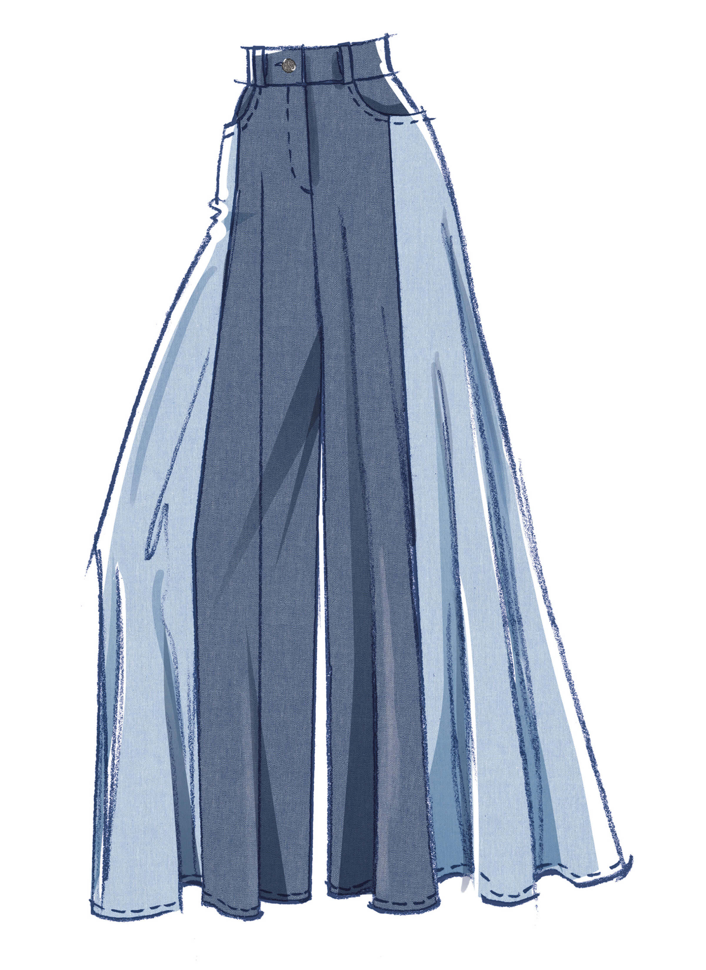 McCall's Sewing Pattern M8511 Misses' Shorts and trousers