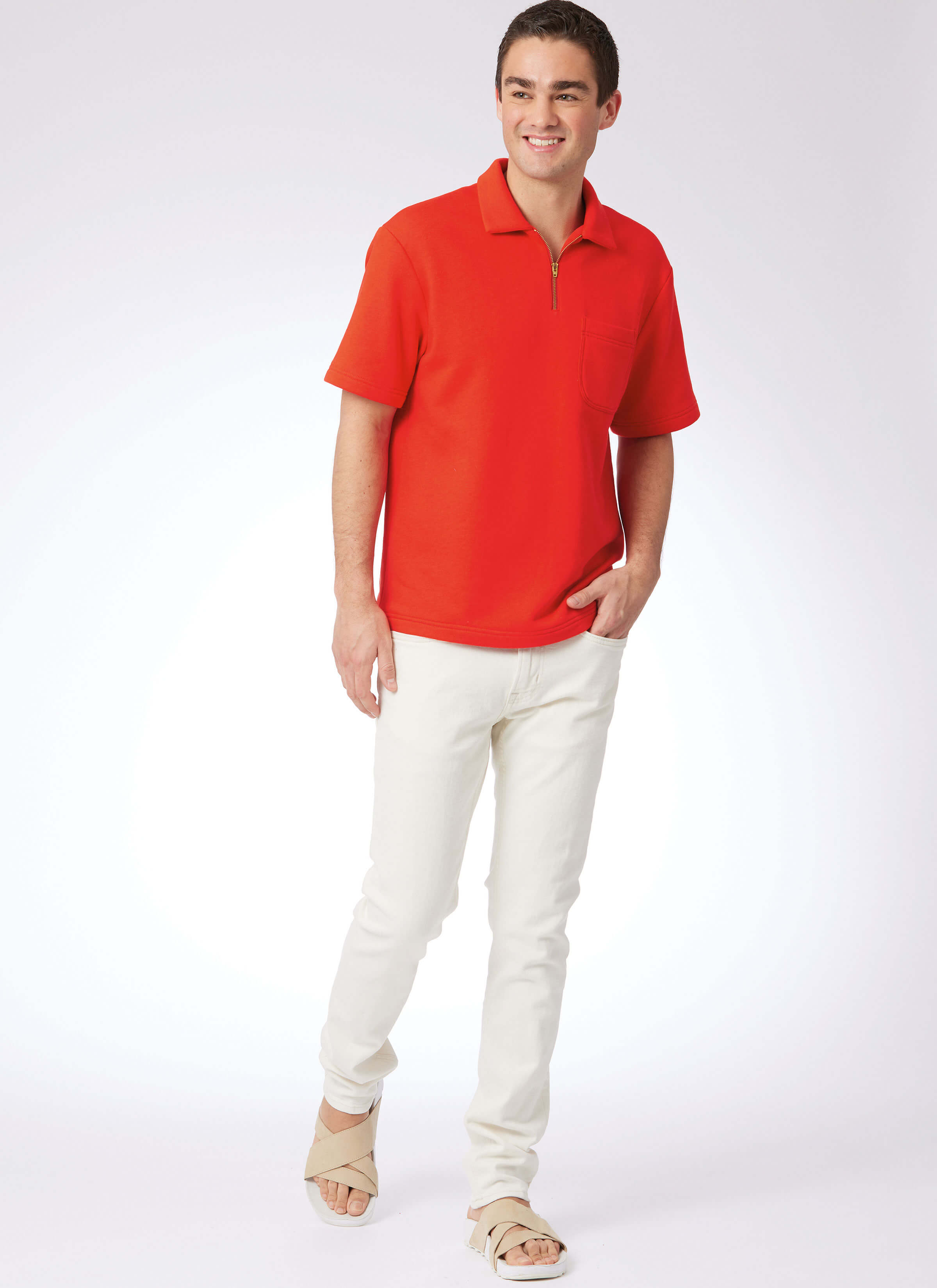 McCall's Sewing Pattern M8518 Men's Polo Shirts