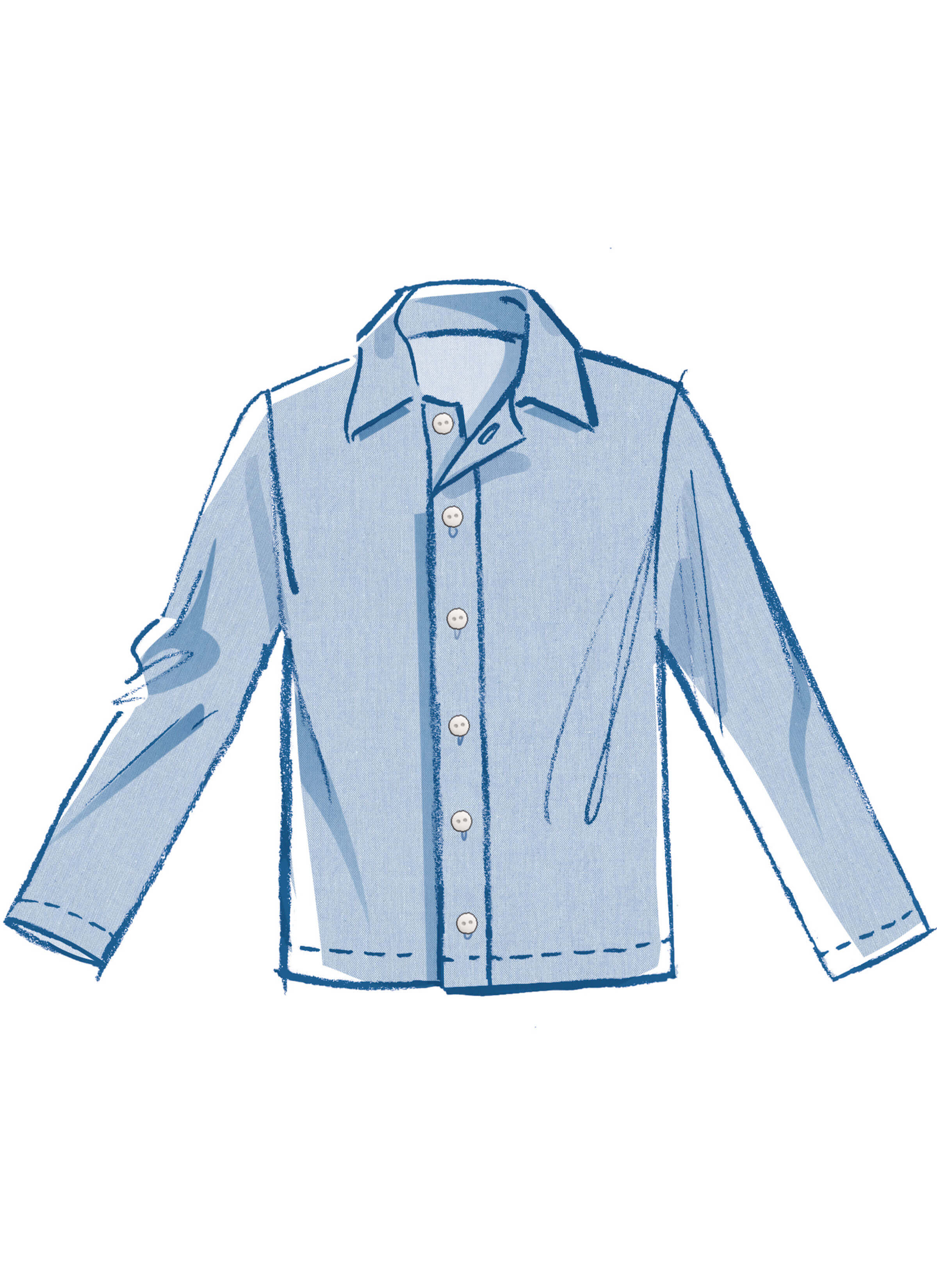 McCall's Sewing Pattern M8537 Children’s and Boys’ Vests, Top and Shirt