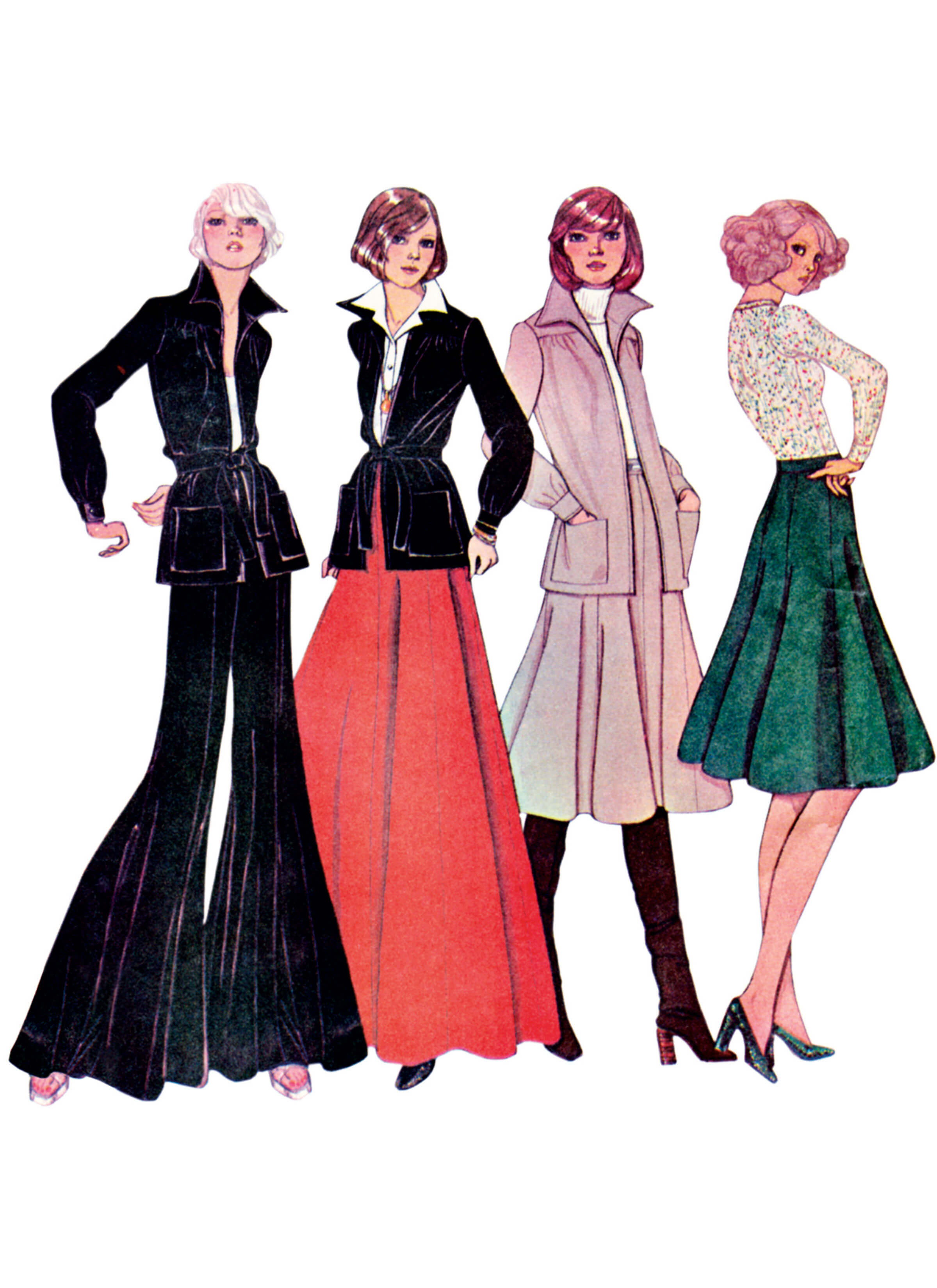 McCall's Sewing Pattern M8542 Misses' Jacket, Skirt and Pants