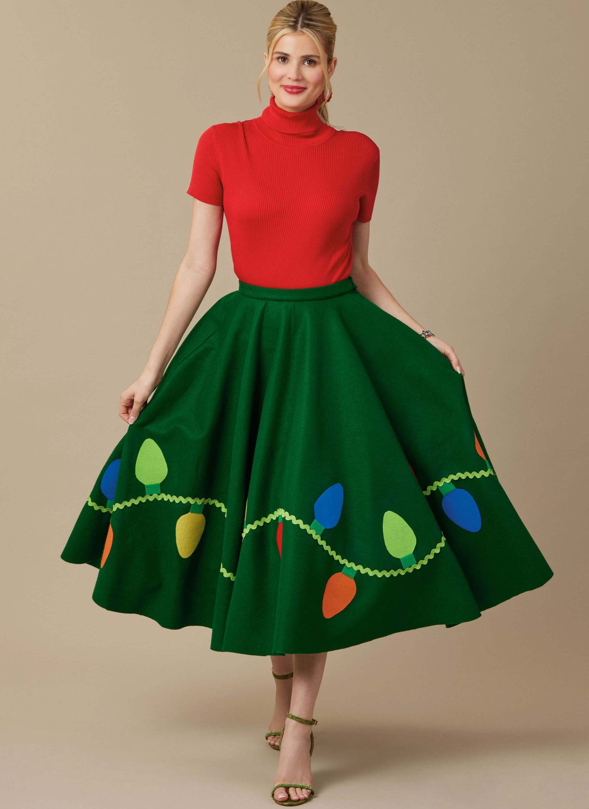 McCall's Sewing Pattern M8548 Misses Circle Skirts Sewdirect