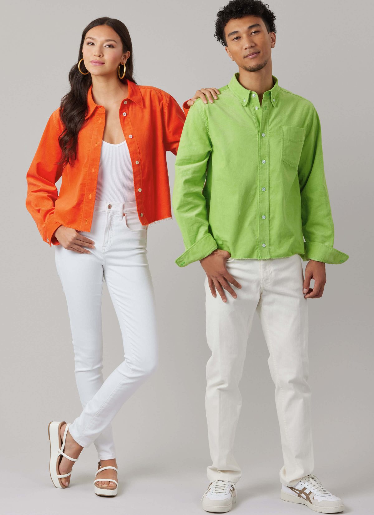 McCall's Sewing Pattern M8566 Unisex Shirt in Three Lengths