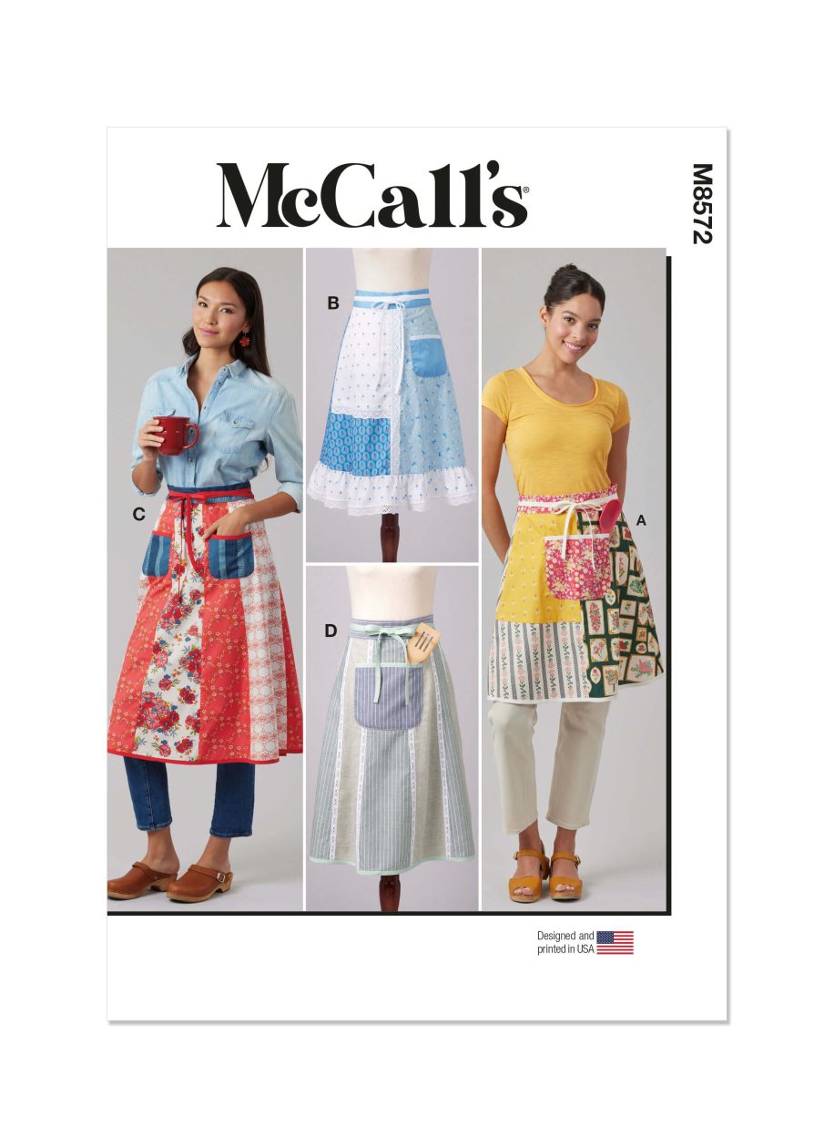 McCall's Sewing Pattern M8572 Misses' Aprons