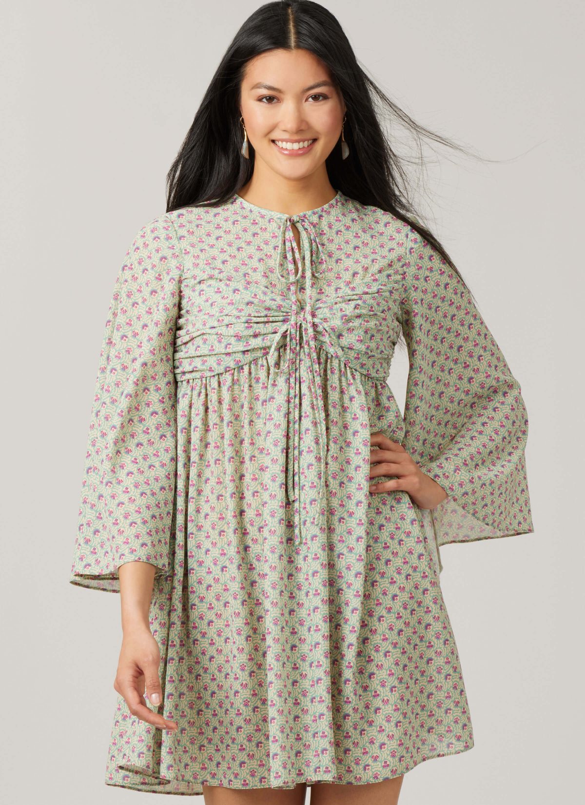 McCall's Sewing Pattern M8602 Misses' Babydoll Dress with Sleeve Variations