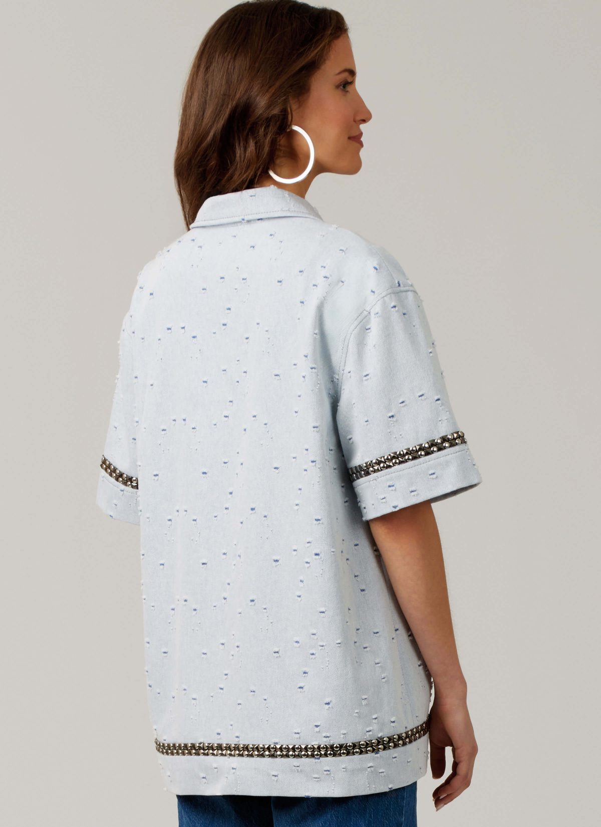 McCall's Sewing Pattern M8606 Misses' Shirt with Sleeve and Hemline Variations