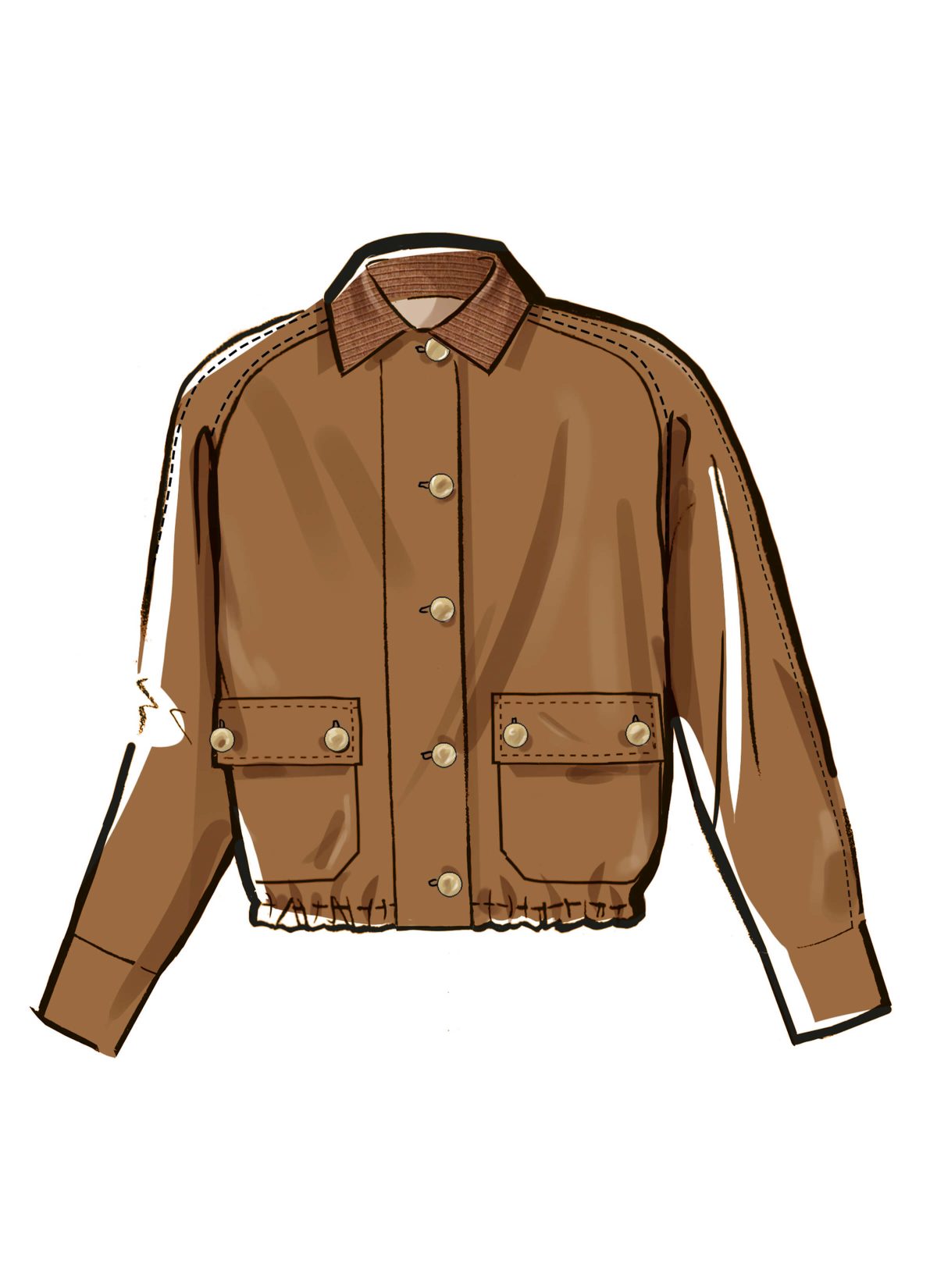 McCall's Sewing Pattern M8607 Misses' Blouson Jackets