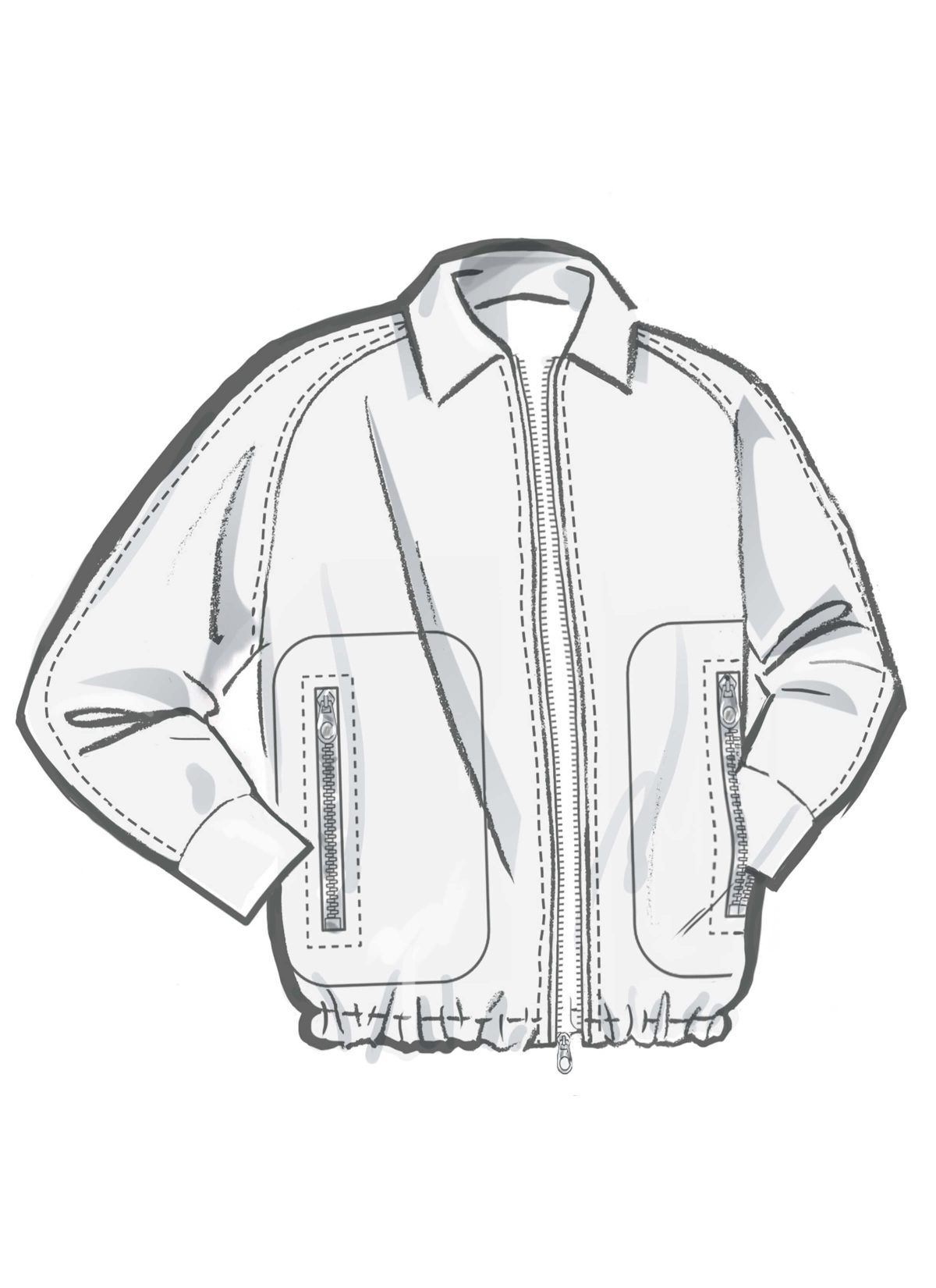 McCall's Sewing Pattern M8607 Misses' Blouson Jackets