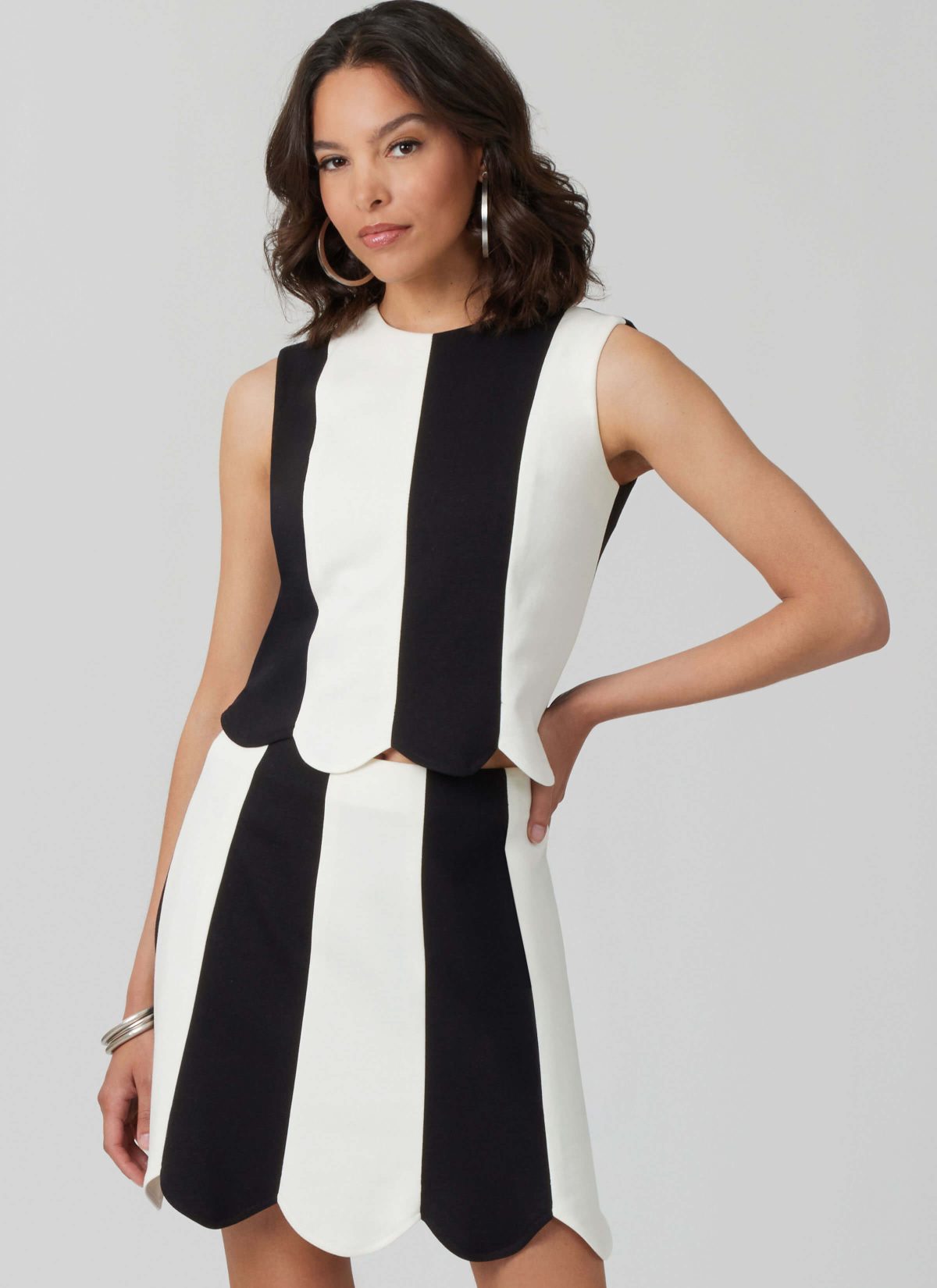 McCall's Sewing Pattern M8610 Misses' Fitted Knit Top and Skirt