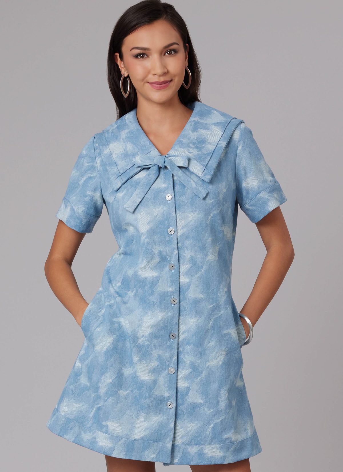 McCall's Sewing Pattern M8625 Misses' Dress with Sleeve Variations
