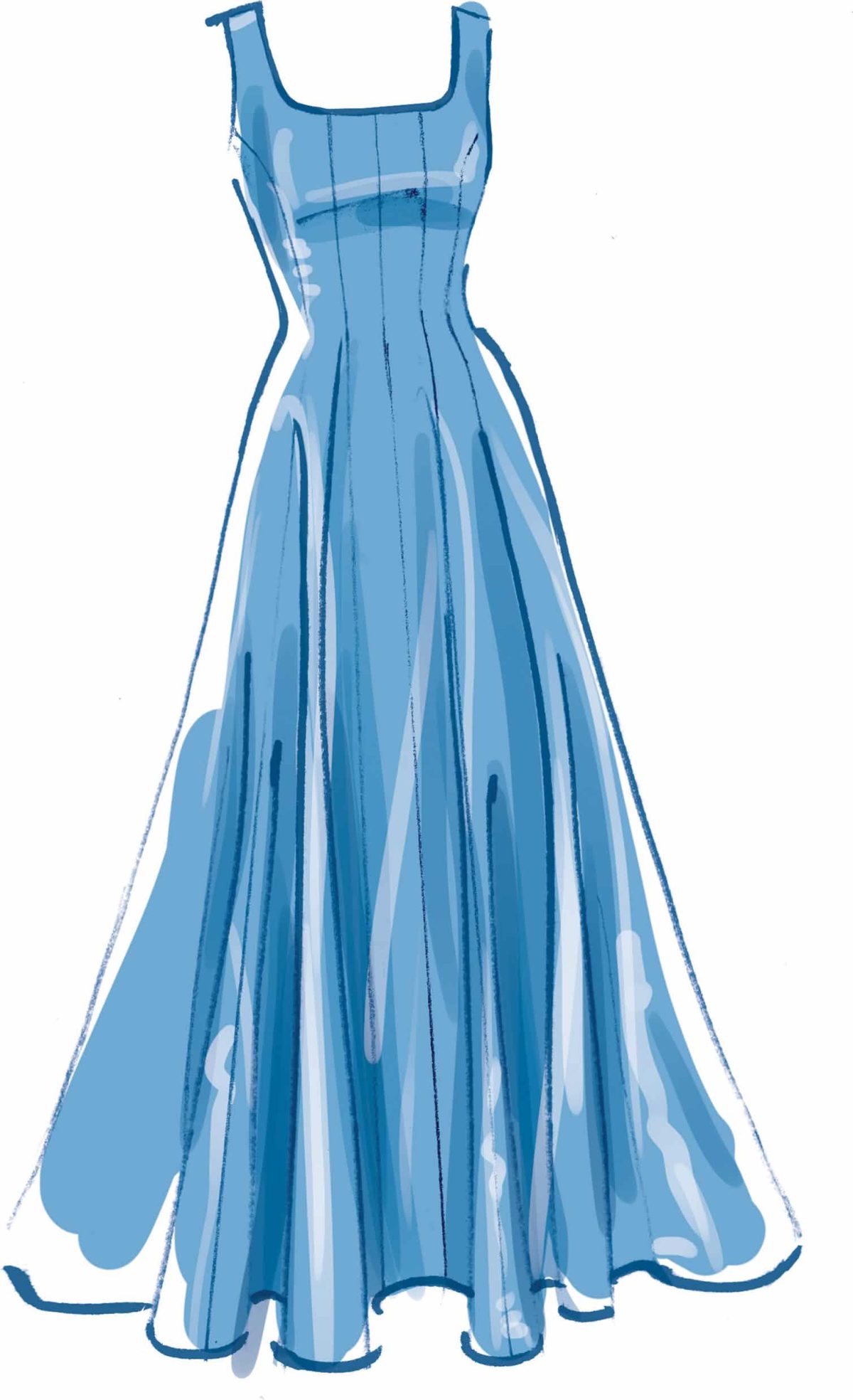McCall's Sewing Pattern M8627 Misses' and Women's Special Occasion Dress in Two Lengths