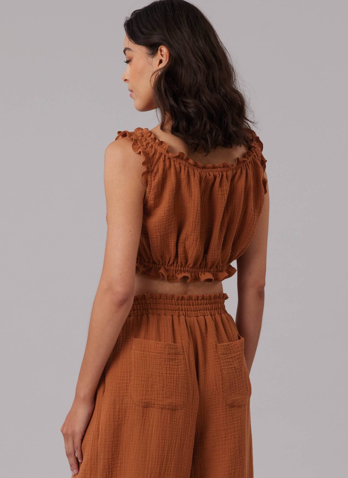McCall's Sewing Pattern M8634 Misses' Lounge Top in Two Lengths, Shorts and Trousers