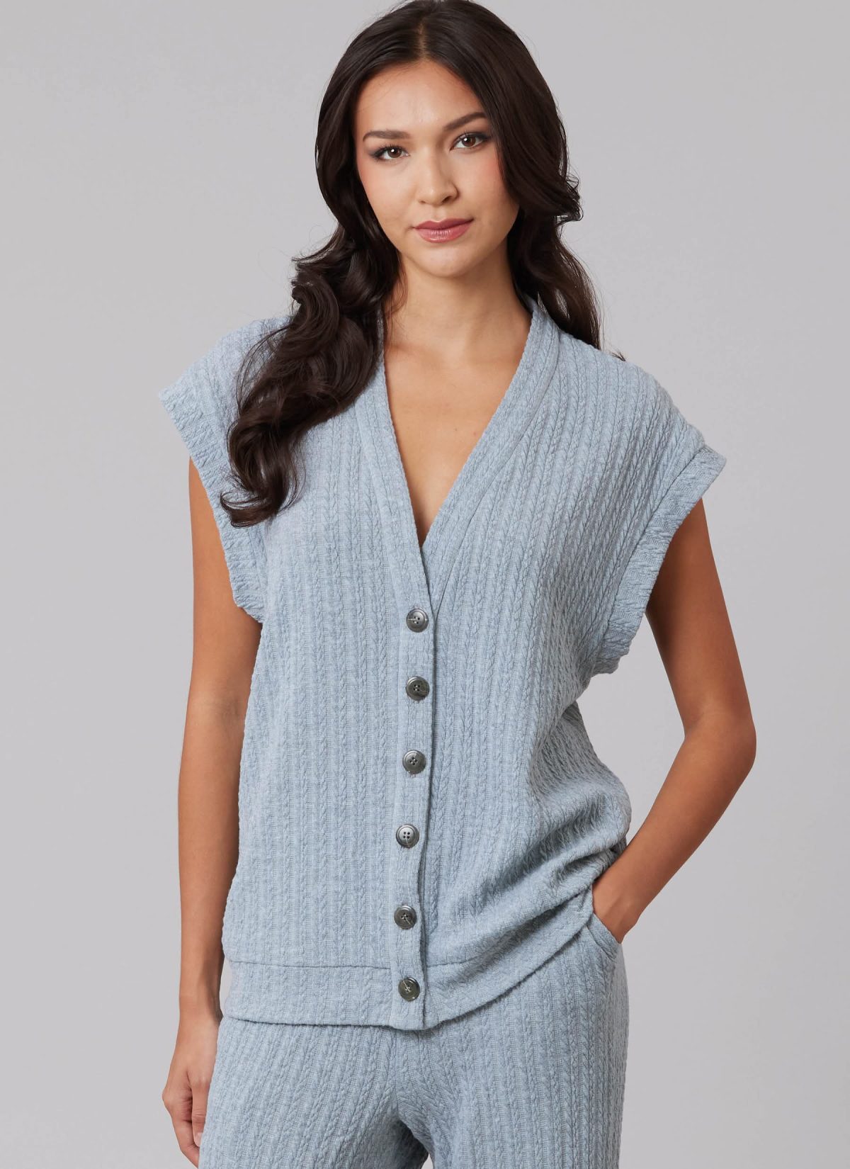 McCall's Sewing Pattern M8637 Unisex Knit Waistcoat, Cardigan and Trousers