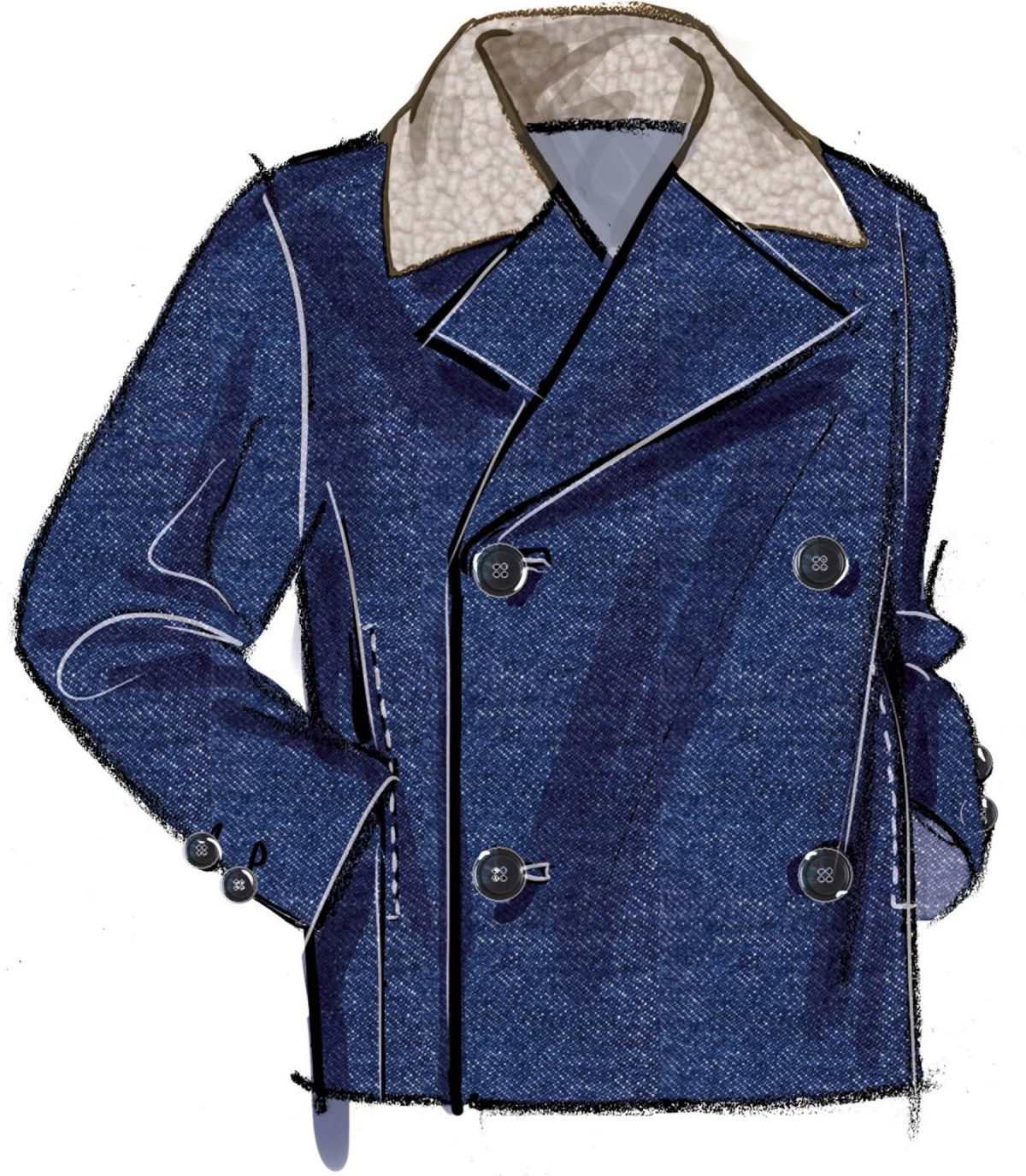 McCall's Sewing Pattern M8638 Men's Double Breasted Jacket in Two Lengths