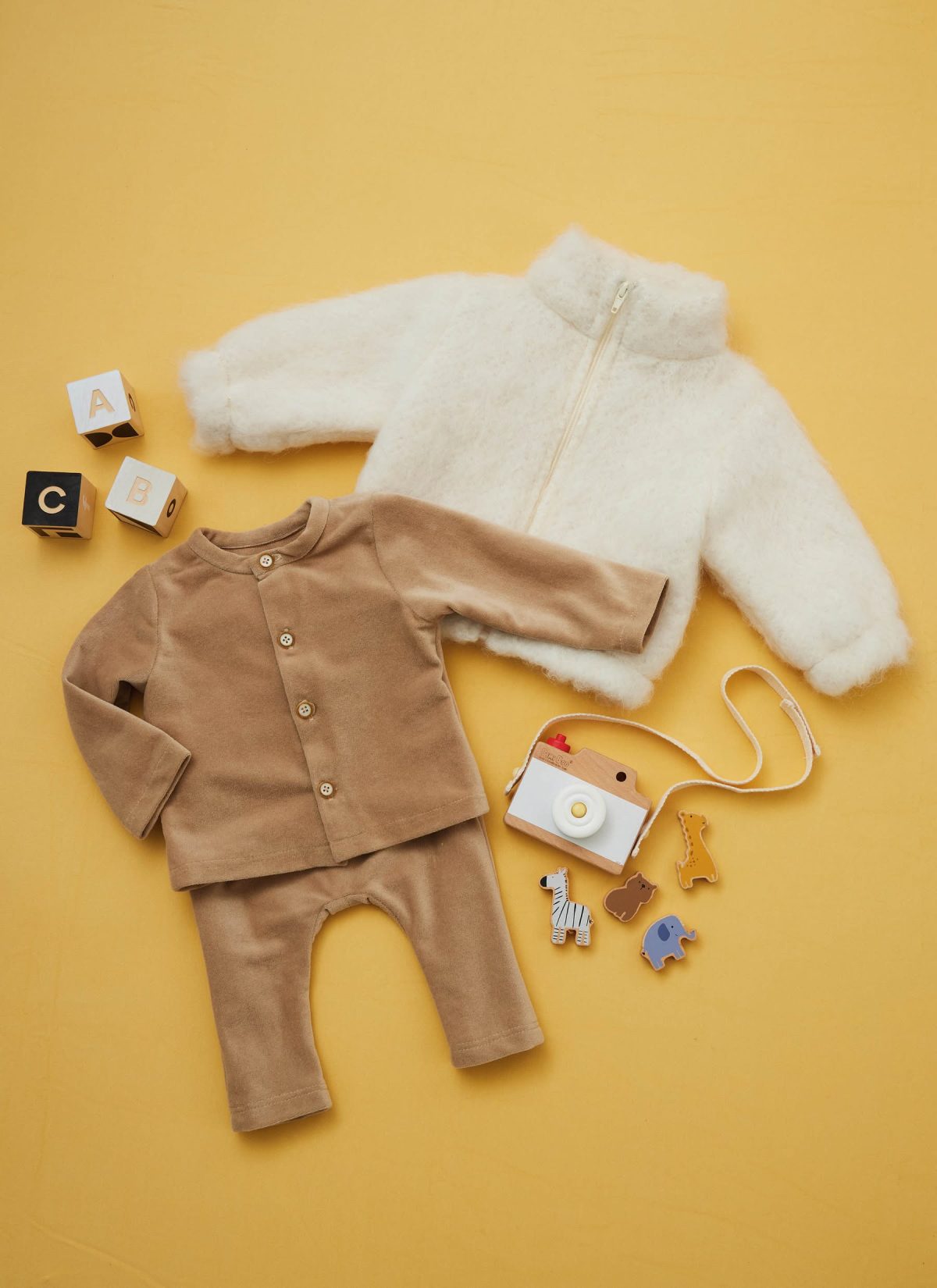 McCall's Sewing Pattern M8640 Babies' Jacket, Knit Tops and Trousers