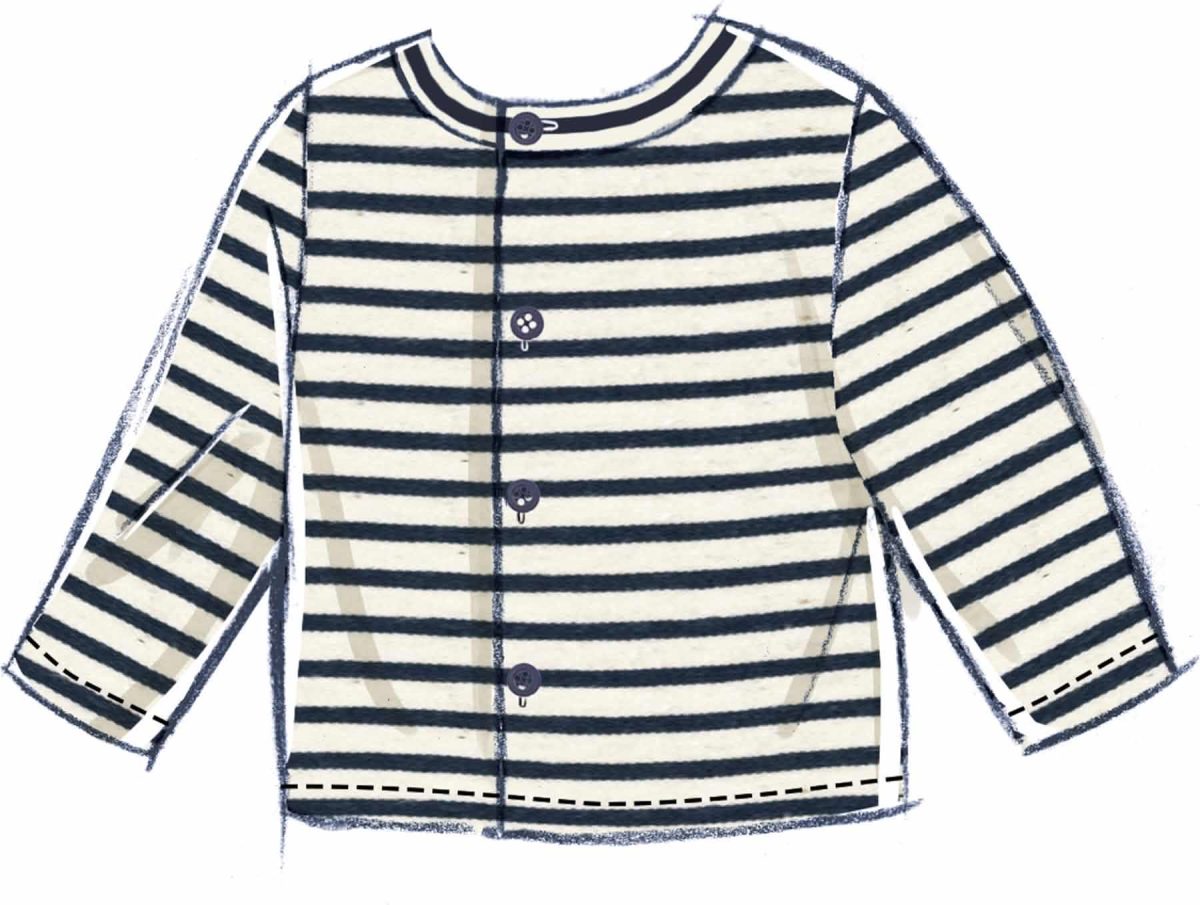 McCall's Sewing Pattern M8640 Babies' Jacket, Knit Tops and Trousers