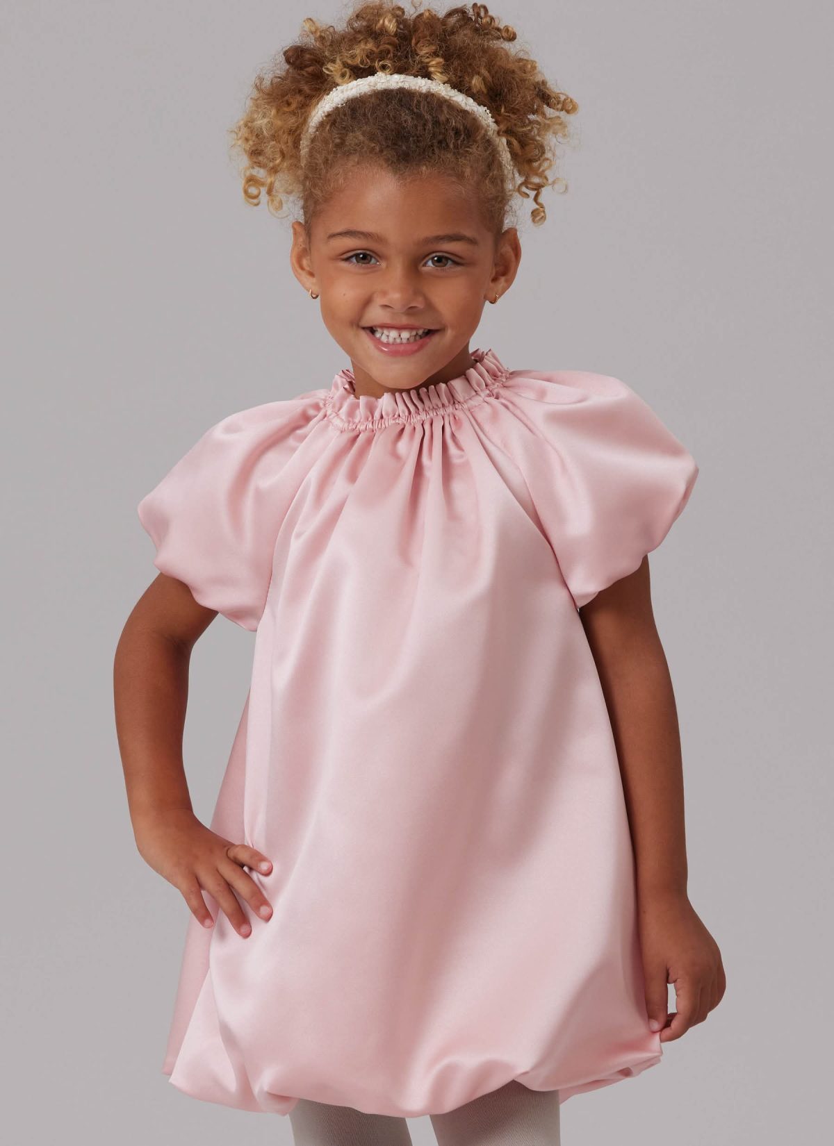 McCall's Sewing Pattern M8641 Children's Bubble Dress with Sleeve Variations