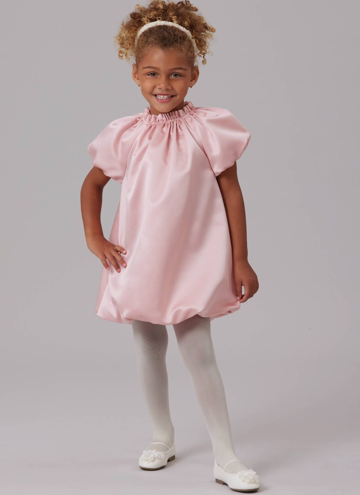 McCall's Sewing Pattern M8641 Children's Bubble Dress with Sleeve Variations